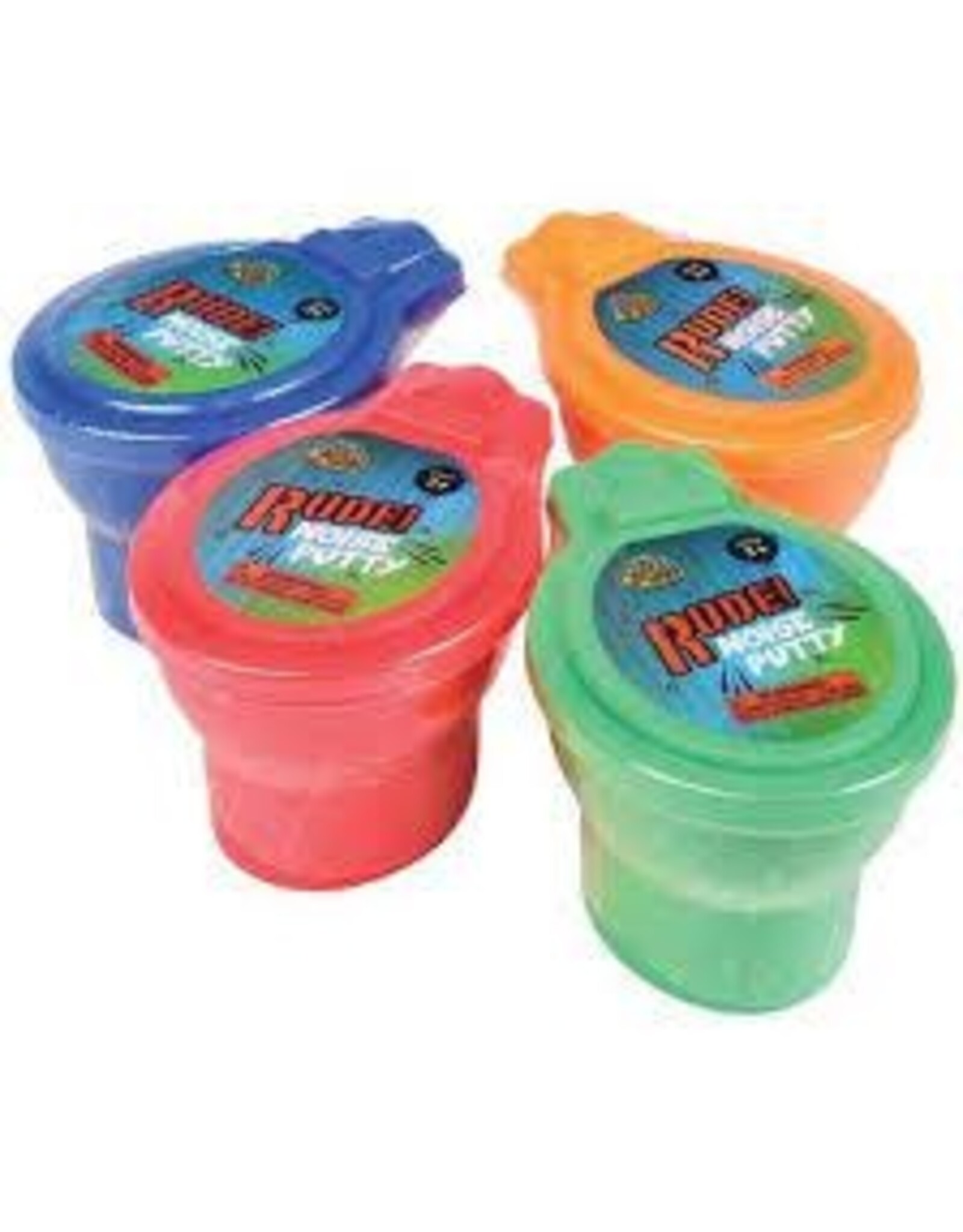 Rude Noise Potty Putty Red/Blue/Orange/Green