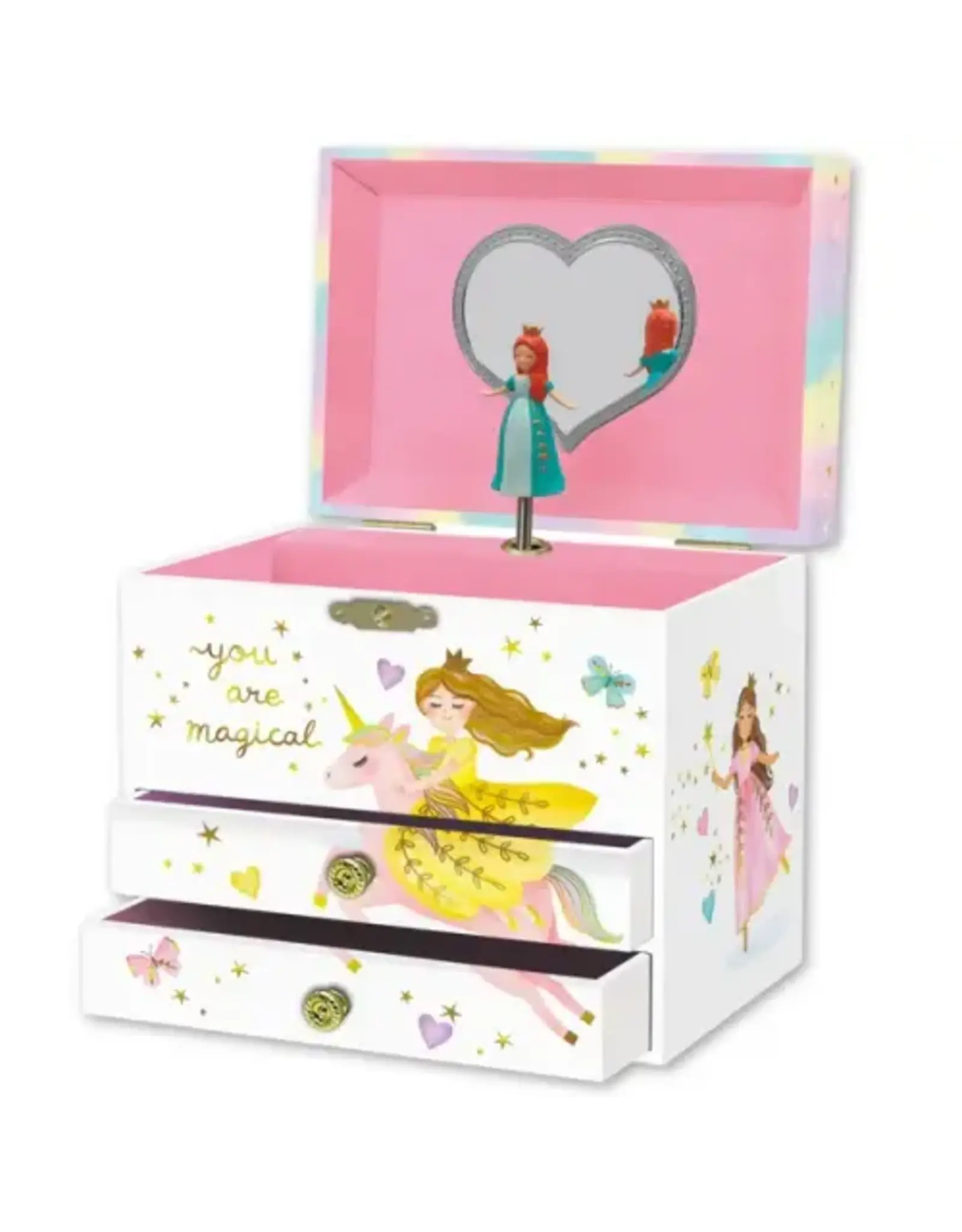 Perfect Princess Musical Jewelry Box 2-Drawer