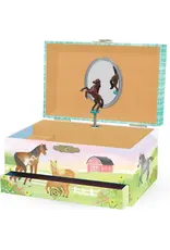Horse Musical Jewelry Box