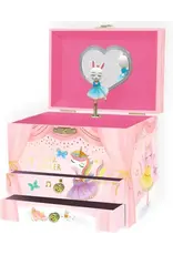Animal Ballerina Musical Jewelry Box 2-Drawer