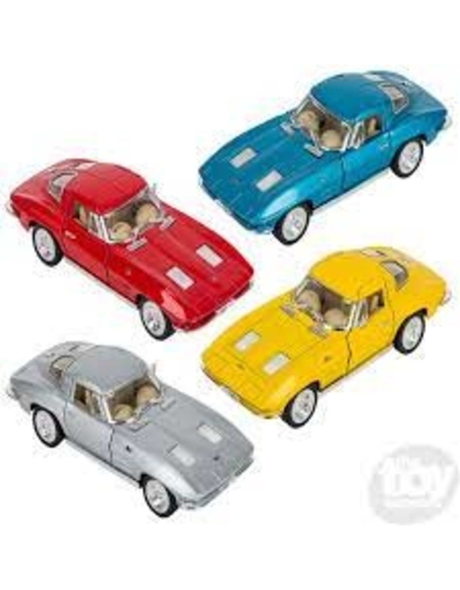 Diecast 1963 Corvette  Silver
