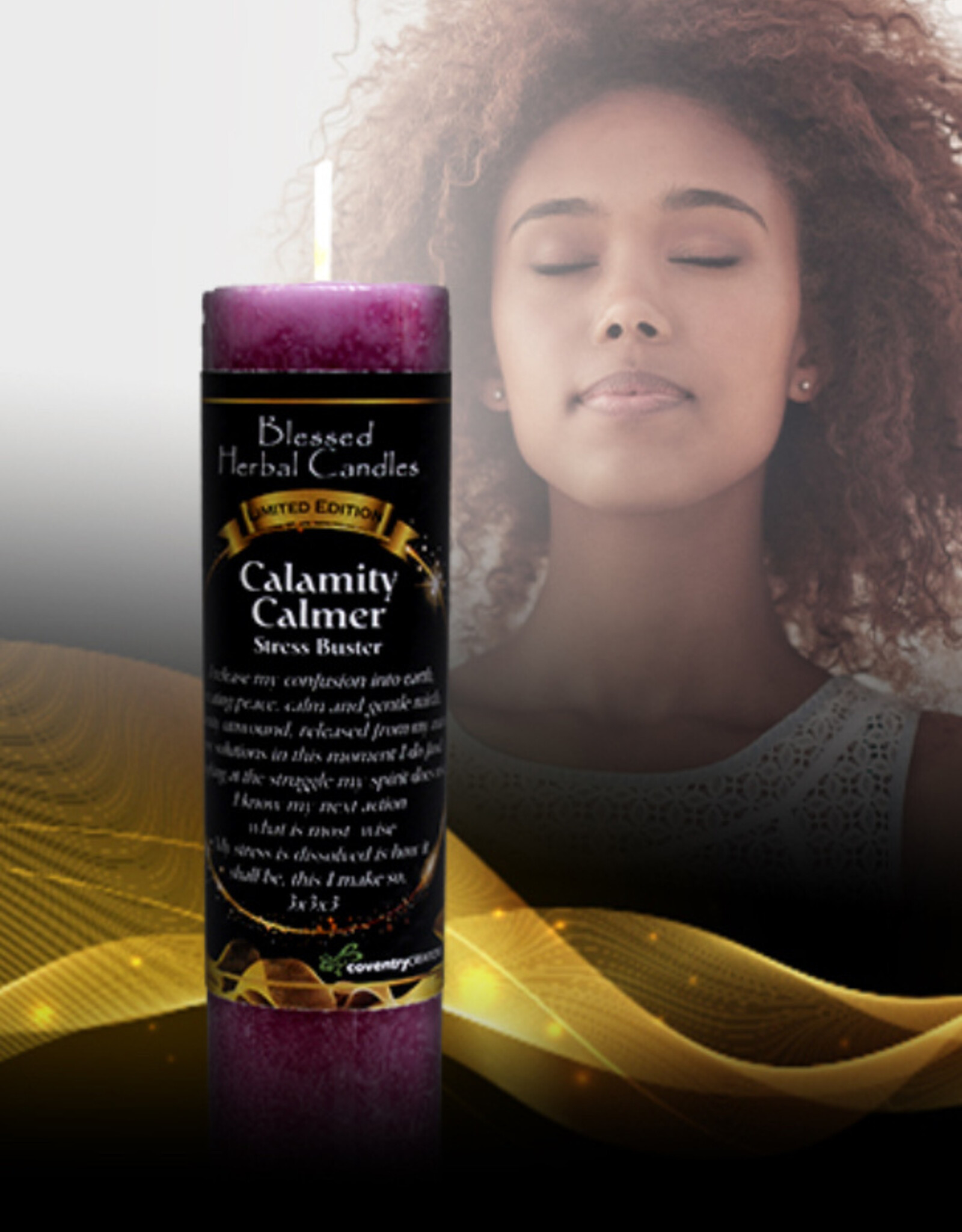 Candle Blessed Herbal Calamity Calmer