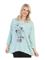 Jess and Jane Printed Cotton Slub Tunic