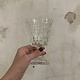 ATLVNTG Vintage Indiana Glass Clear Park Lane Cordials - Set of 2