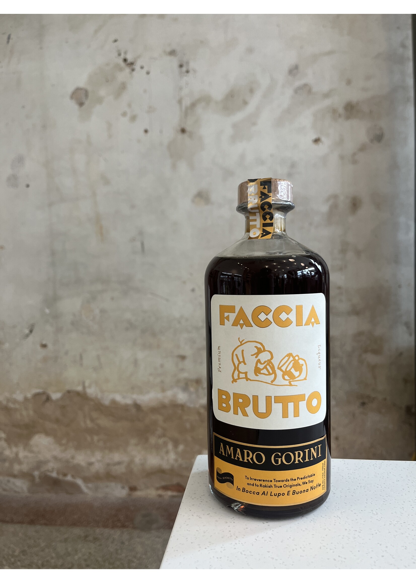 Faccia Brutto Faccia Brutto Amaro Gorini