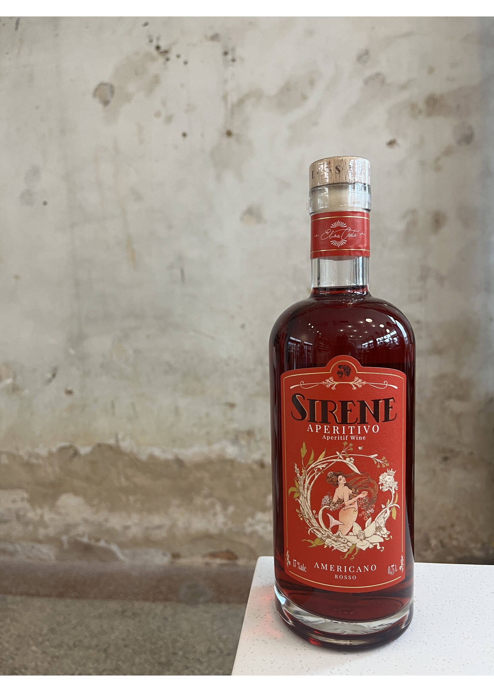 Liquore delle Sirene Americano Rosso