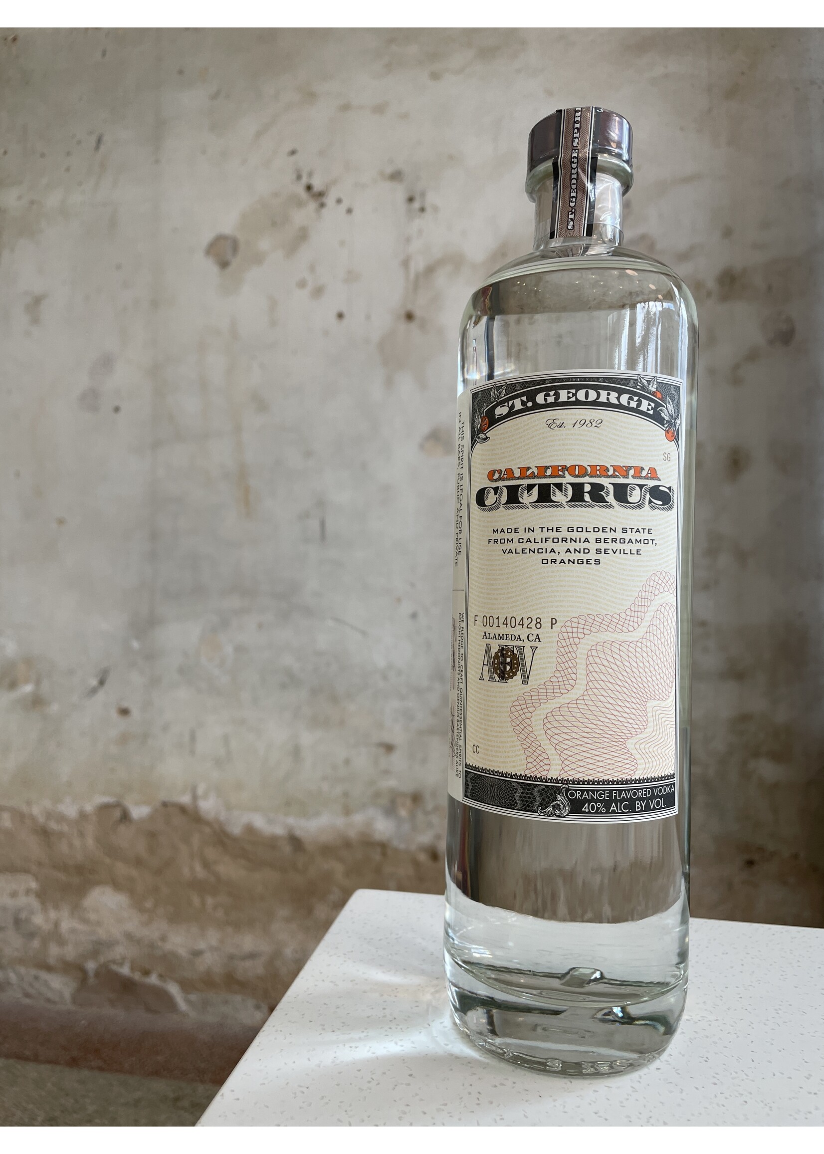 St. George St. George Citrus Vodka
