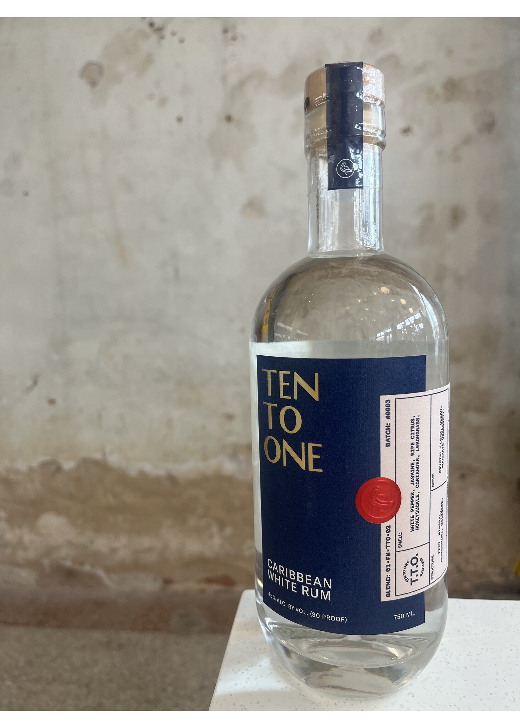 Ten To One Ten To One Caribbean White Rum