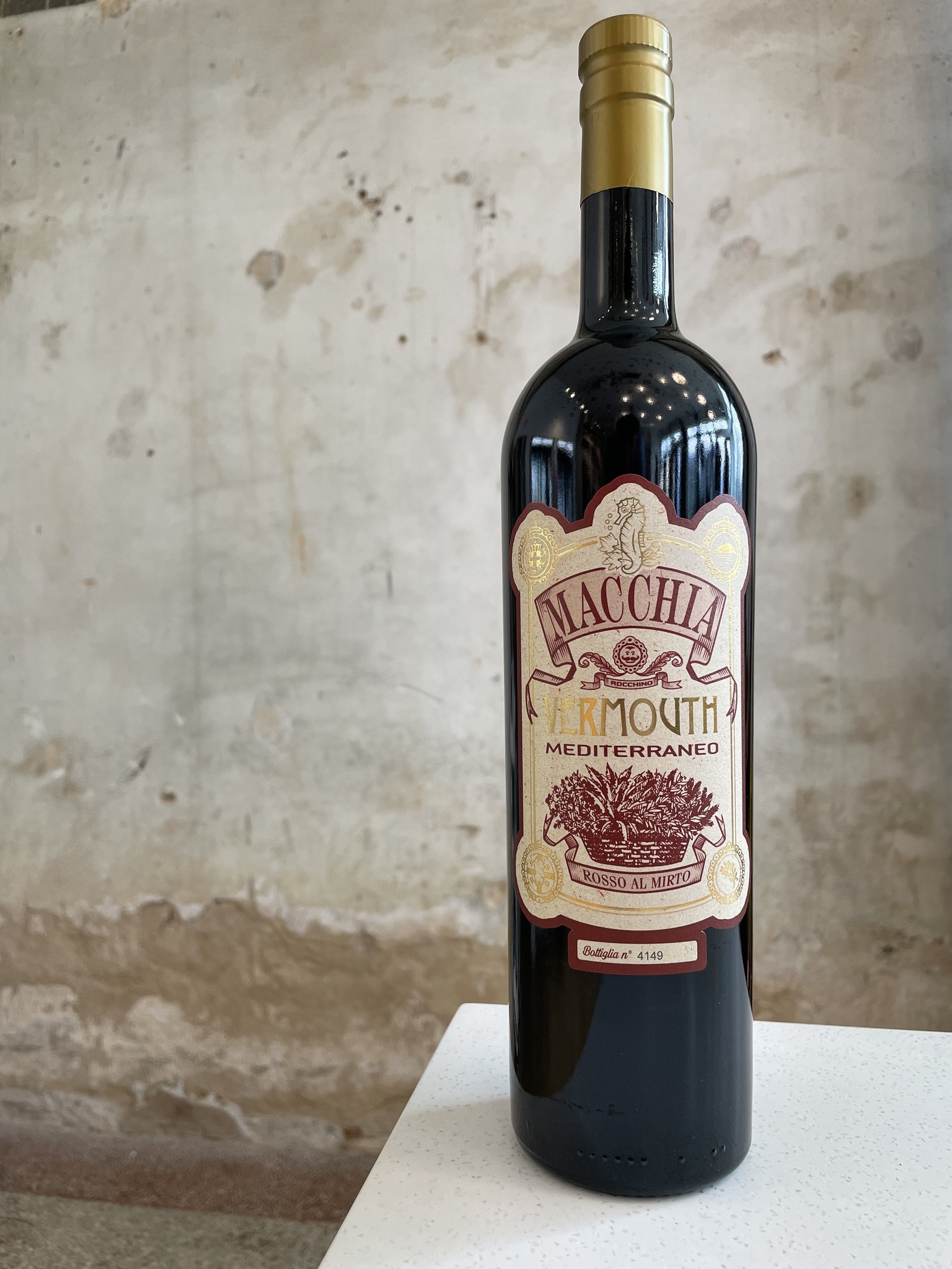 Macchia Vermouth Rosso al Mirto