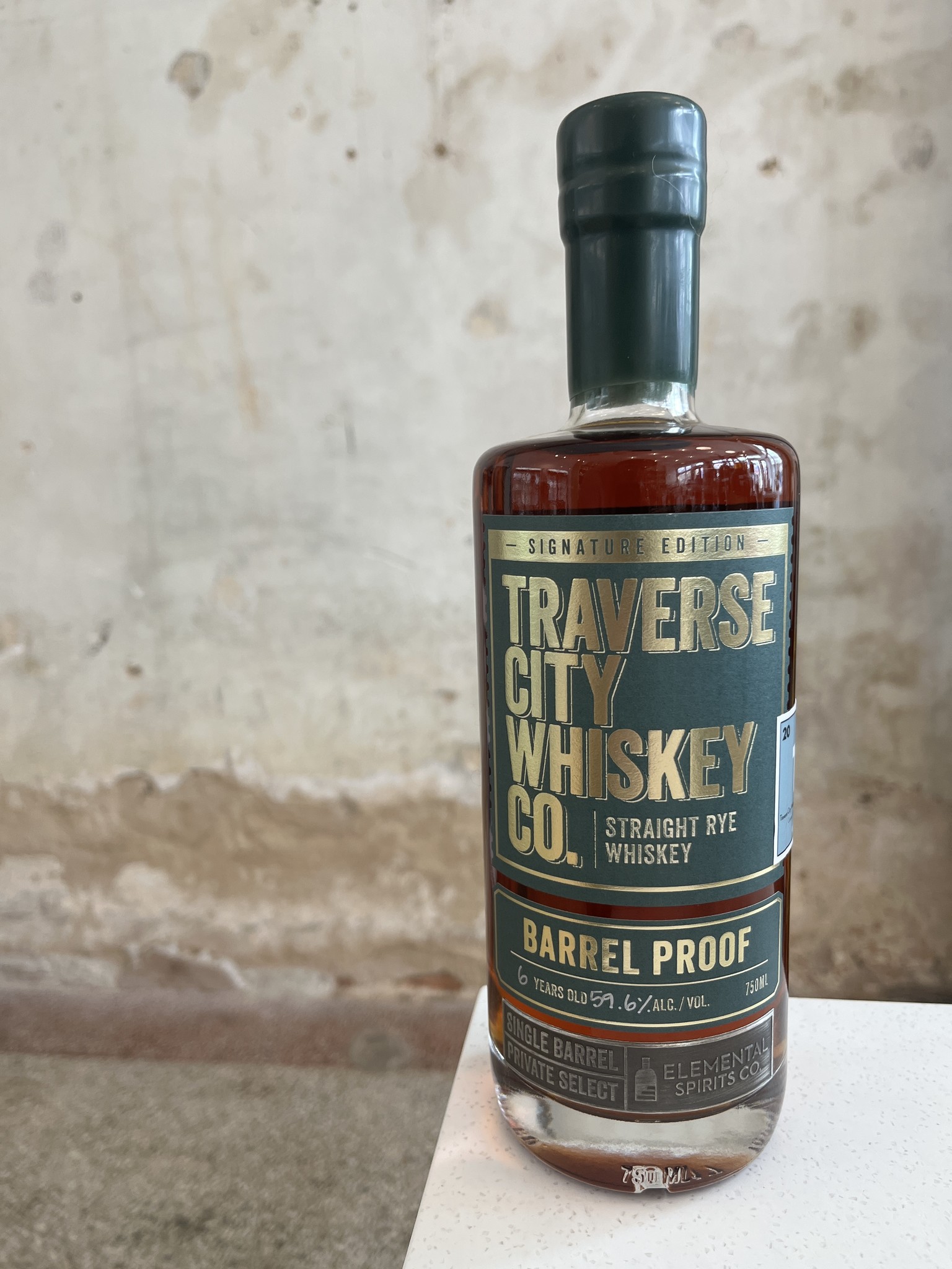 Traverse City Traverse City Single Barrel Cask Strength 6 yr Rye **Elemental Spirits Co. Exclusive**