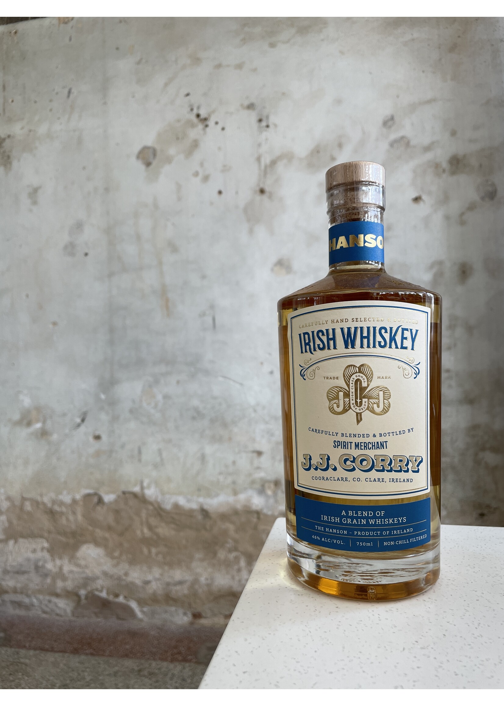 JJ Corry JJ Corry The Hanson Irish Blended Whiskey