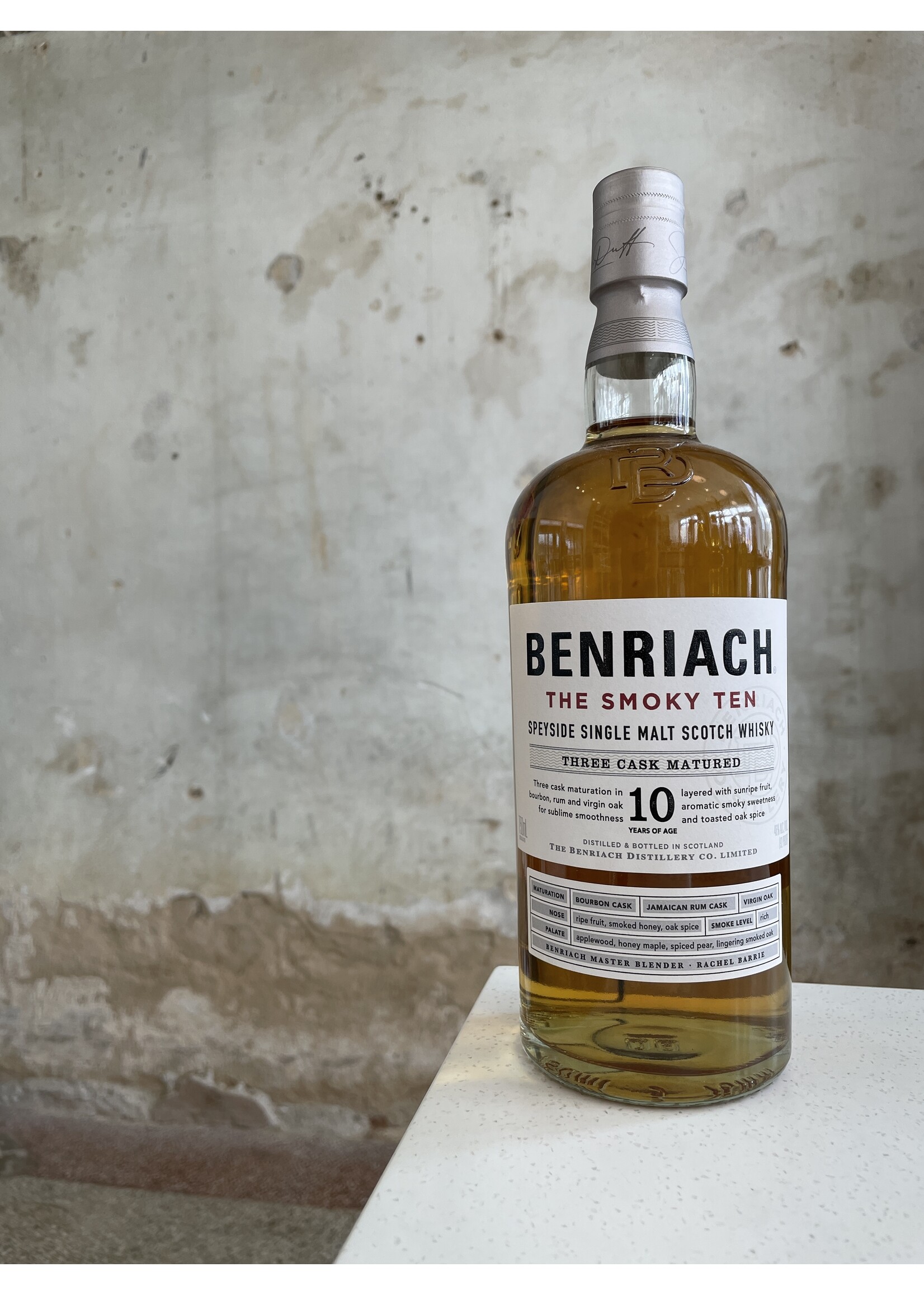 BenRiach BenRiach 10 yr Smoky Single Malt Whisky