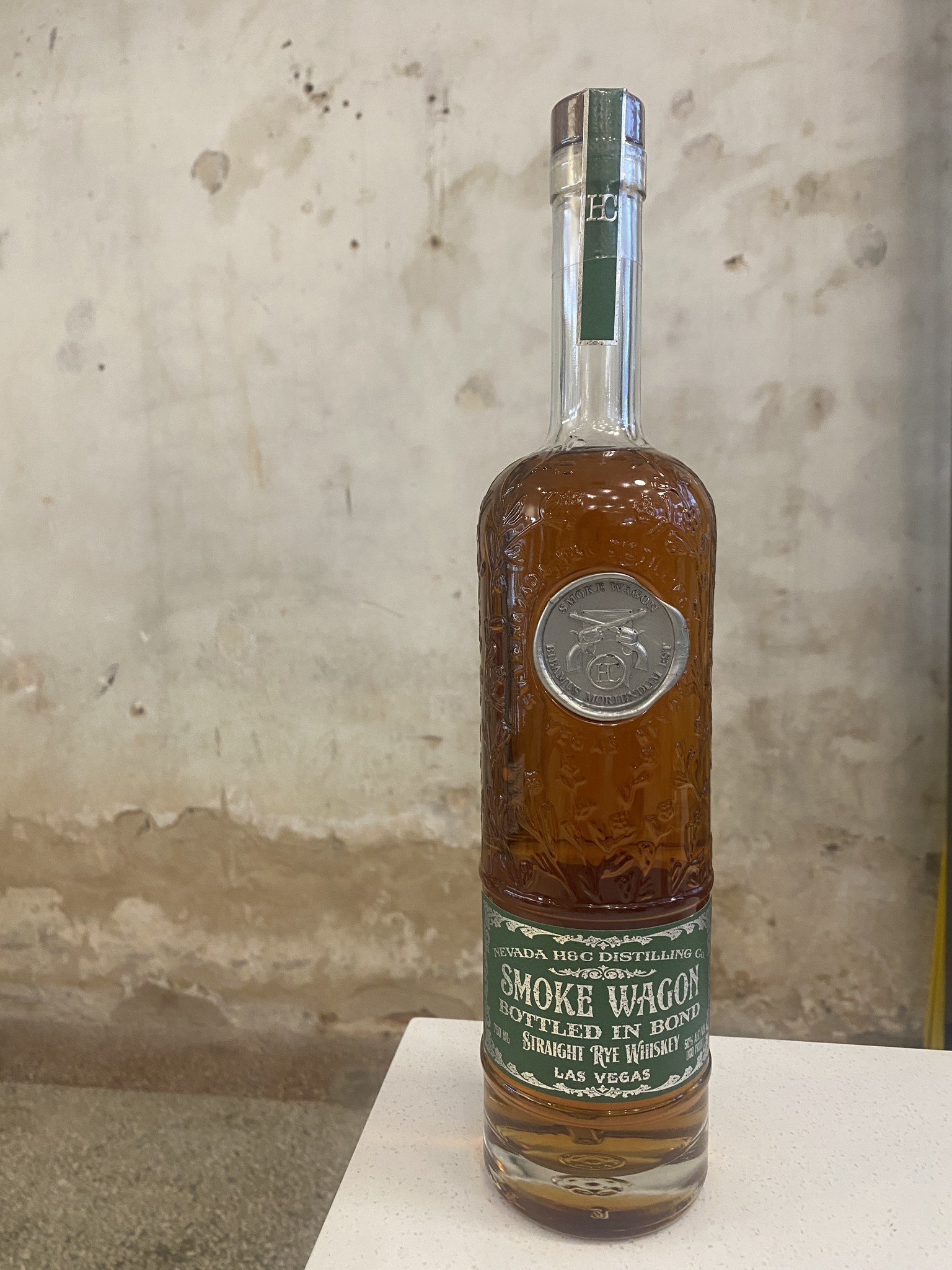 Smoke Wagon Bottled in Bond Rye Whiskey Elemental Spirits Co.