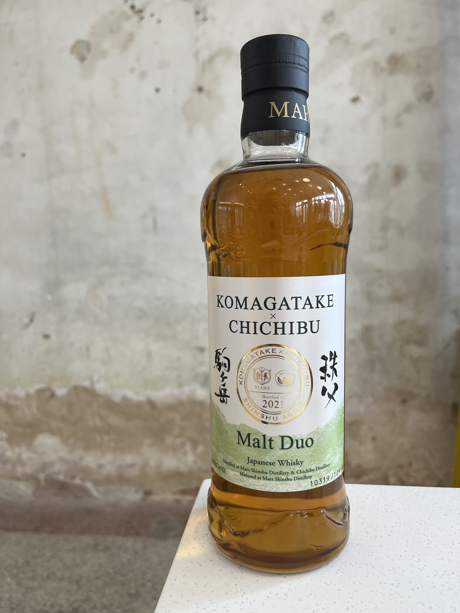 Mars Shinshu Mars Whisky Duo Komagatake Chichibu Collab Double Malt Whisky