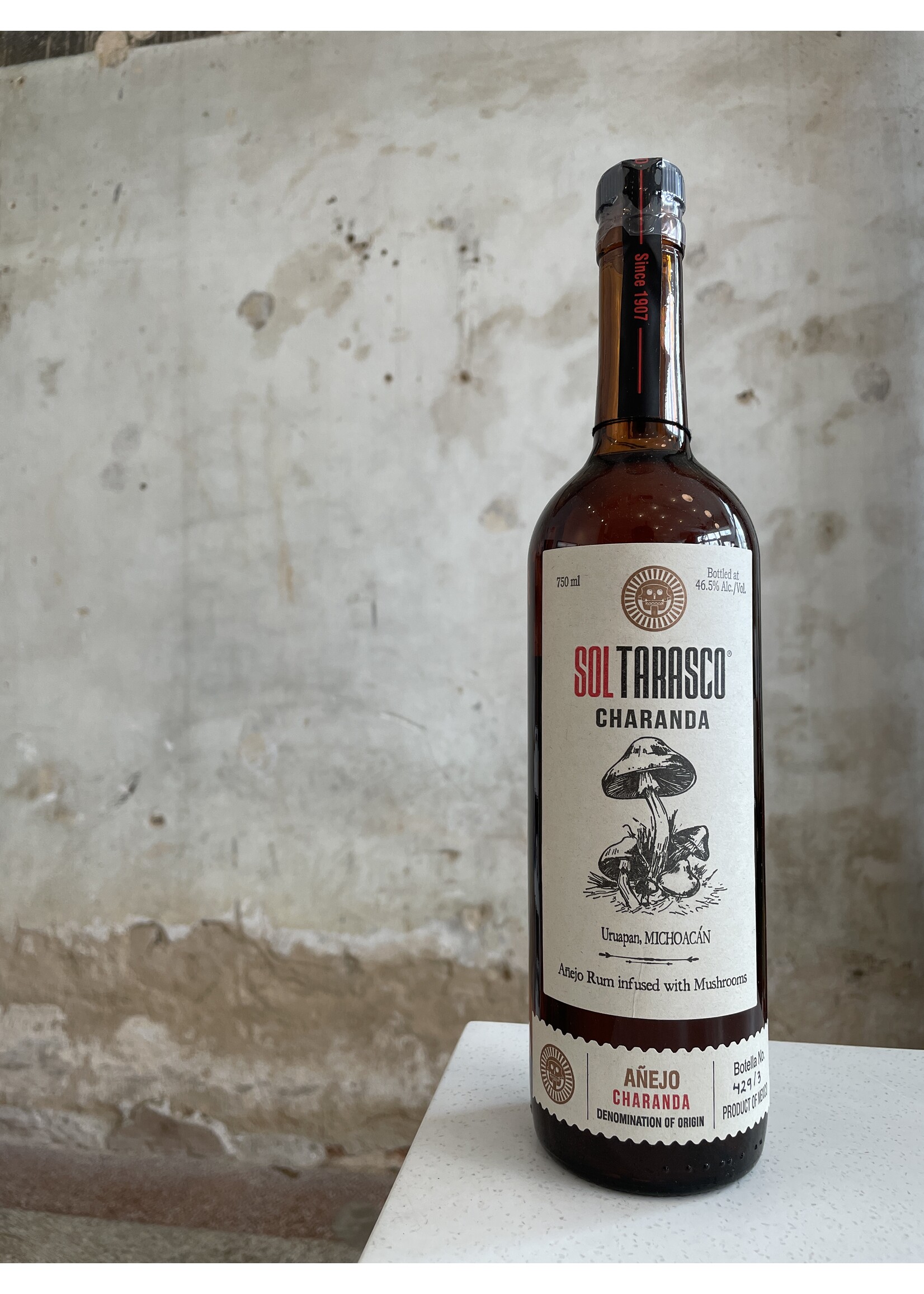 Sol Tarasco Single Agricole Charanda con Hongos