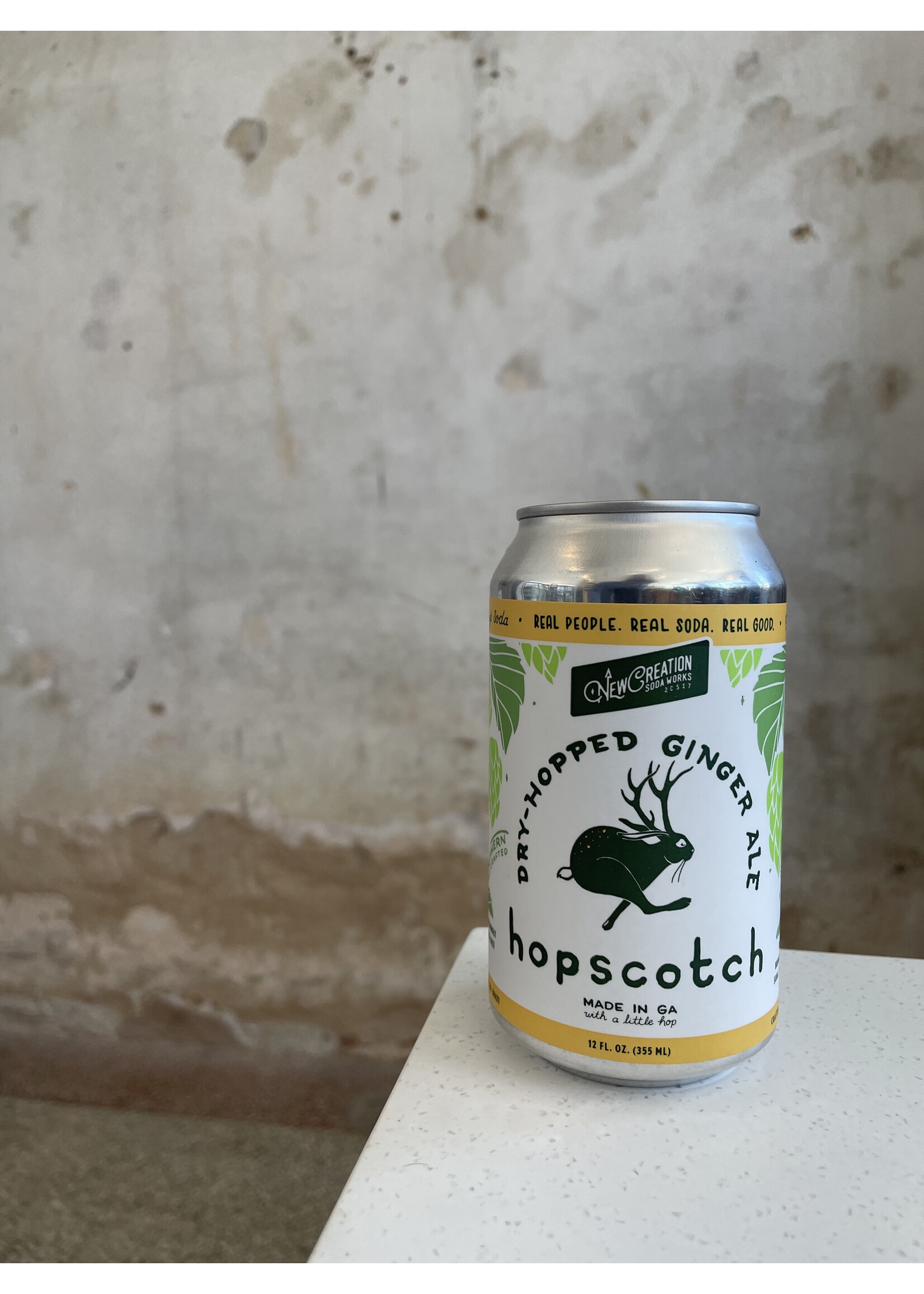 New Creation New Creation  Hopscotch Dry - Hopped Ginger Ale 12 oz.