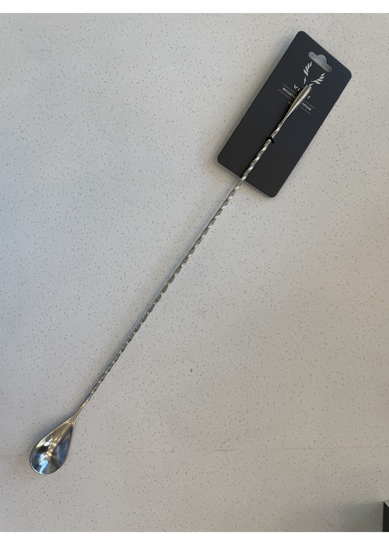 Viski Stainless Steel Weighted Barspoon