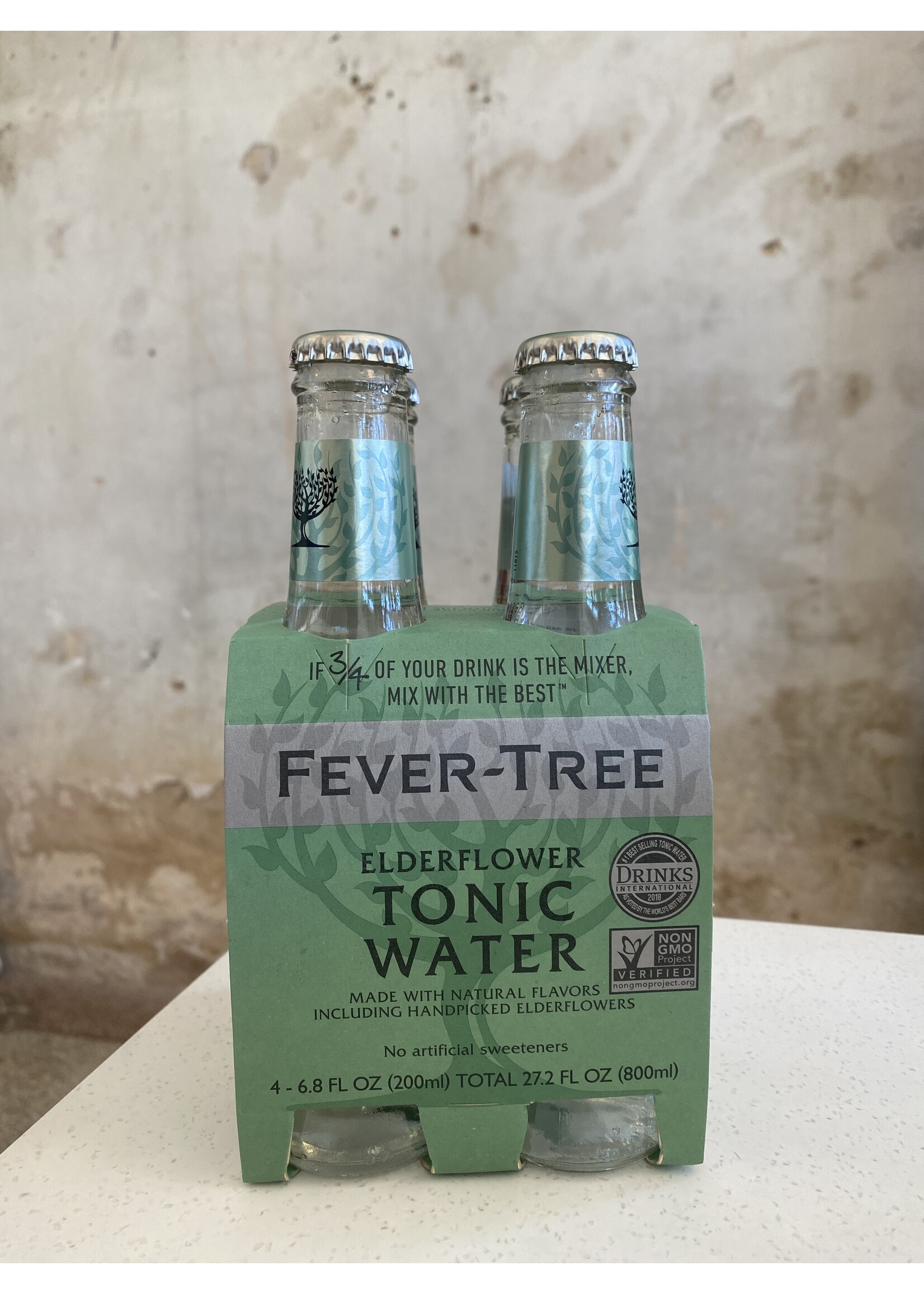Fever Tree Fever Tree Elderflower Tonic 4pk