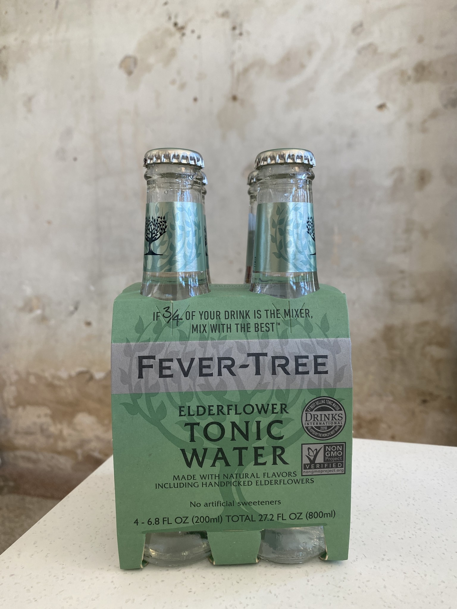 Fever Tree Fever Tree Elderflower Tonic 4pk