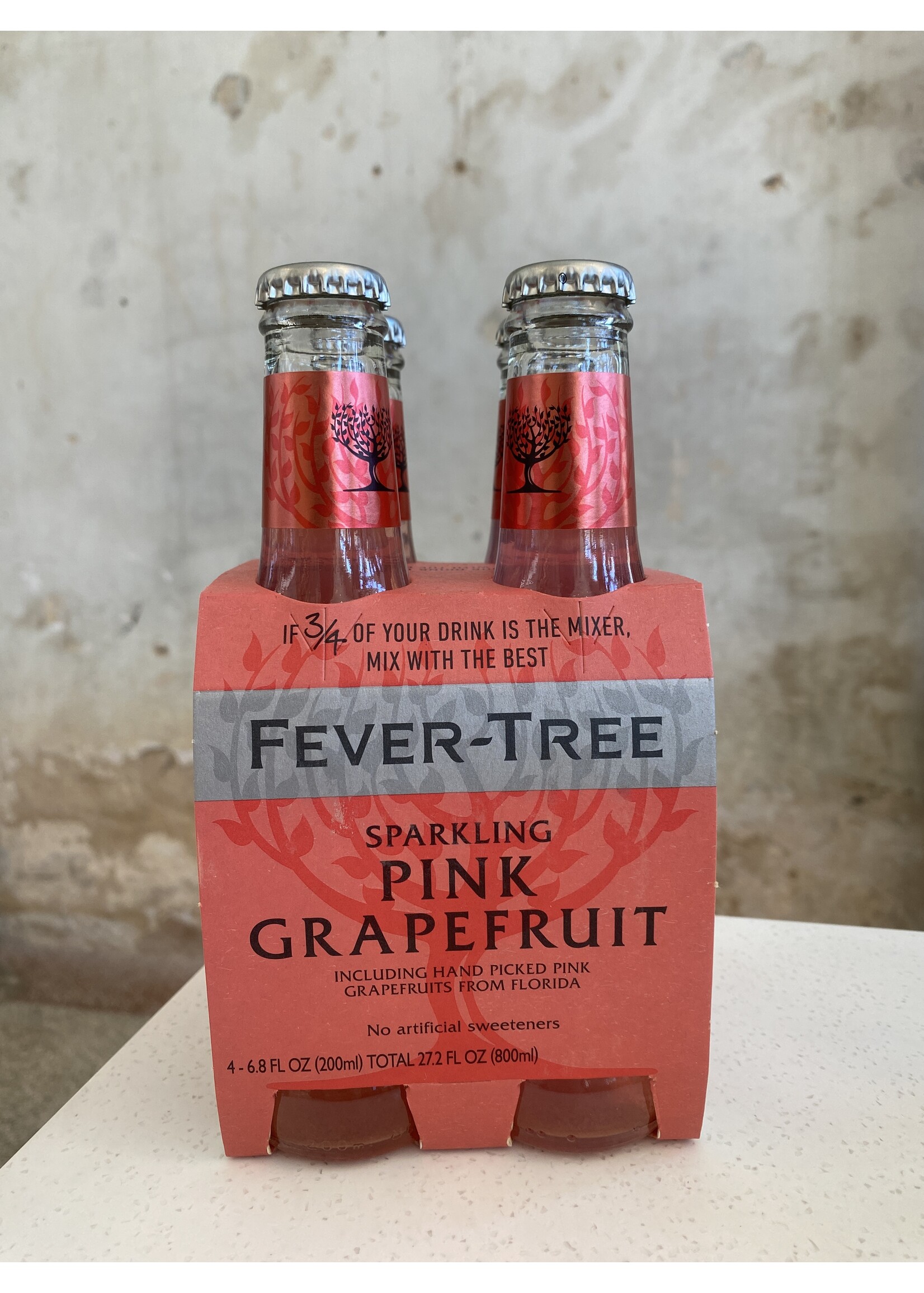Fever Tree Sparkling Pink Grapefruit 4pk