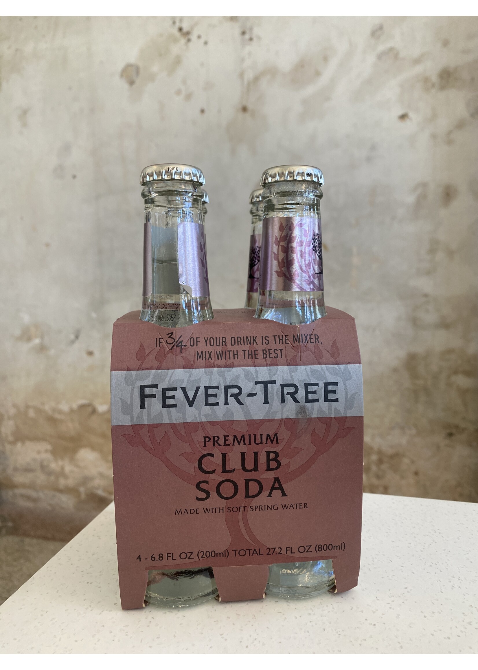 Fever Tree Fever Tree Club Soda 4pk