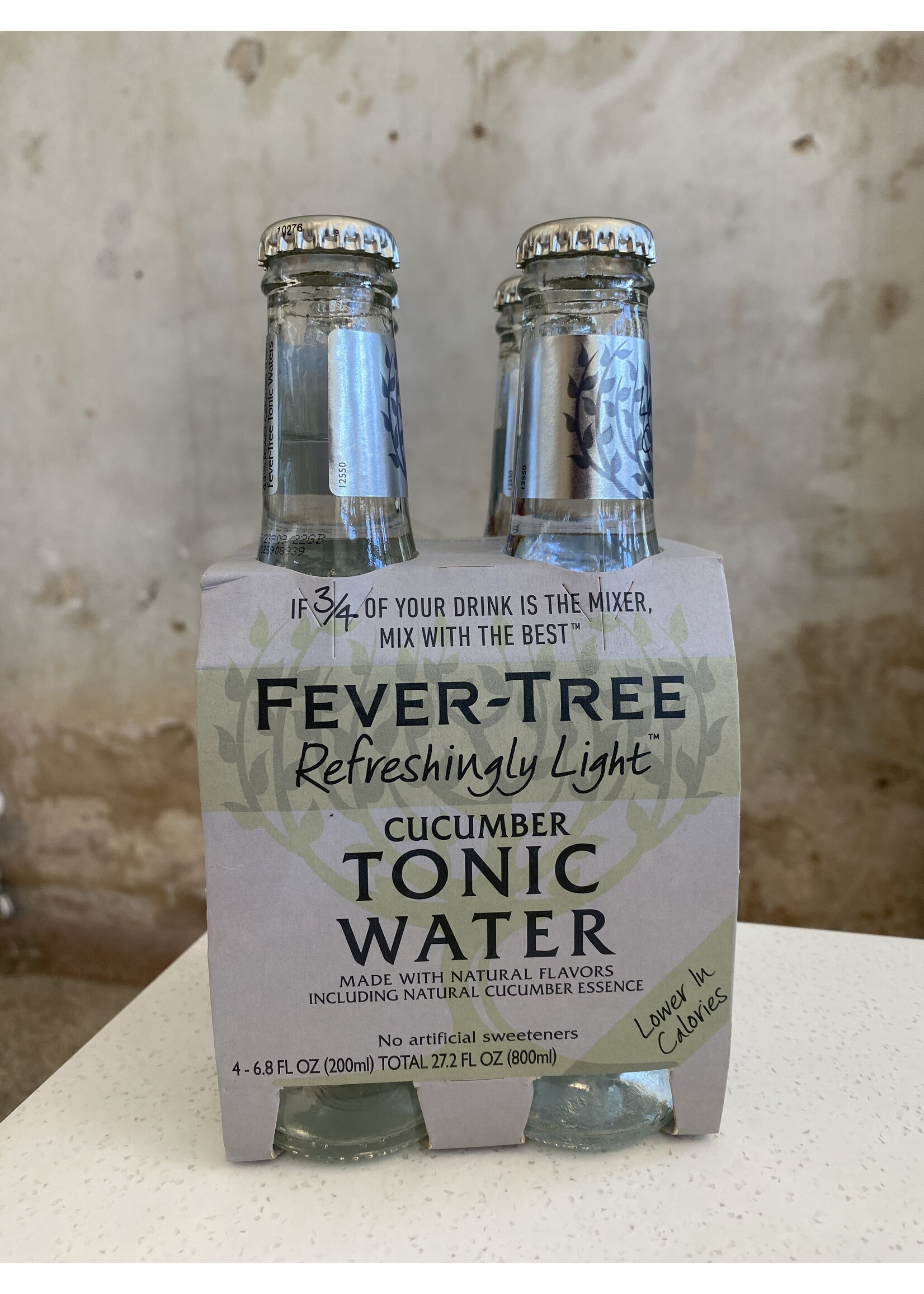 Fever Tree Fever Tree Light Cucumber Tonic 4Pk