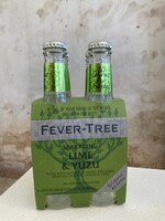 Fever Tree Fever Tree Sparkling Lime & Yuzu Soda 4pk