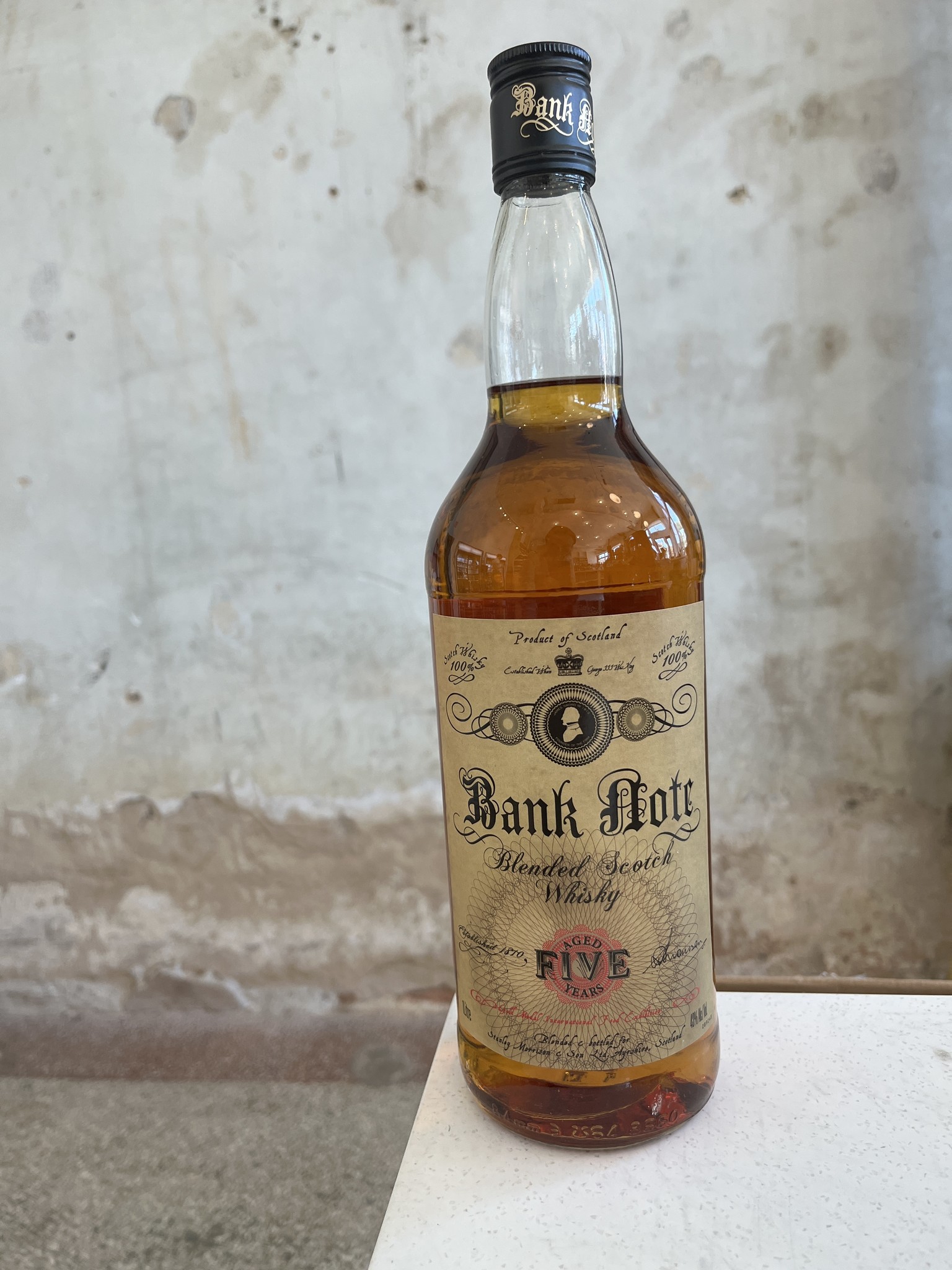 Bank Note 5 Year Blended Scotch LITER