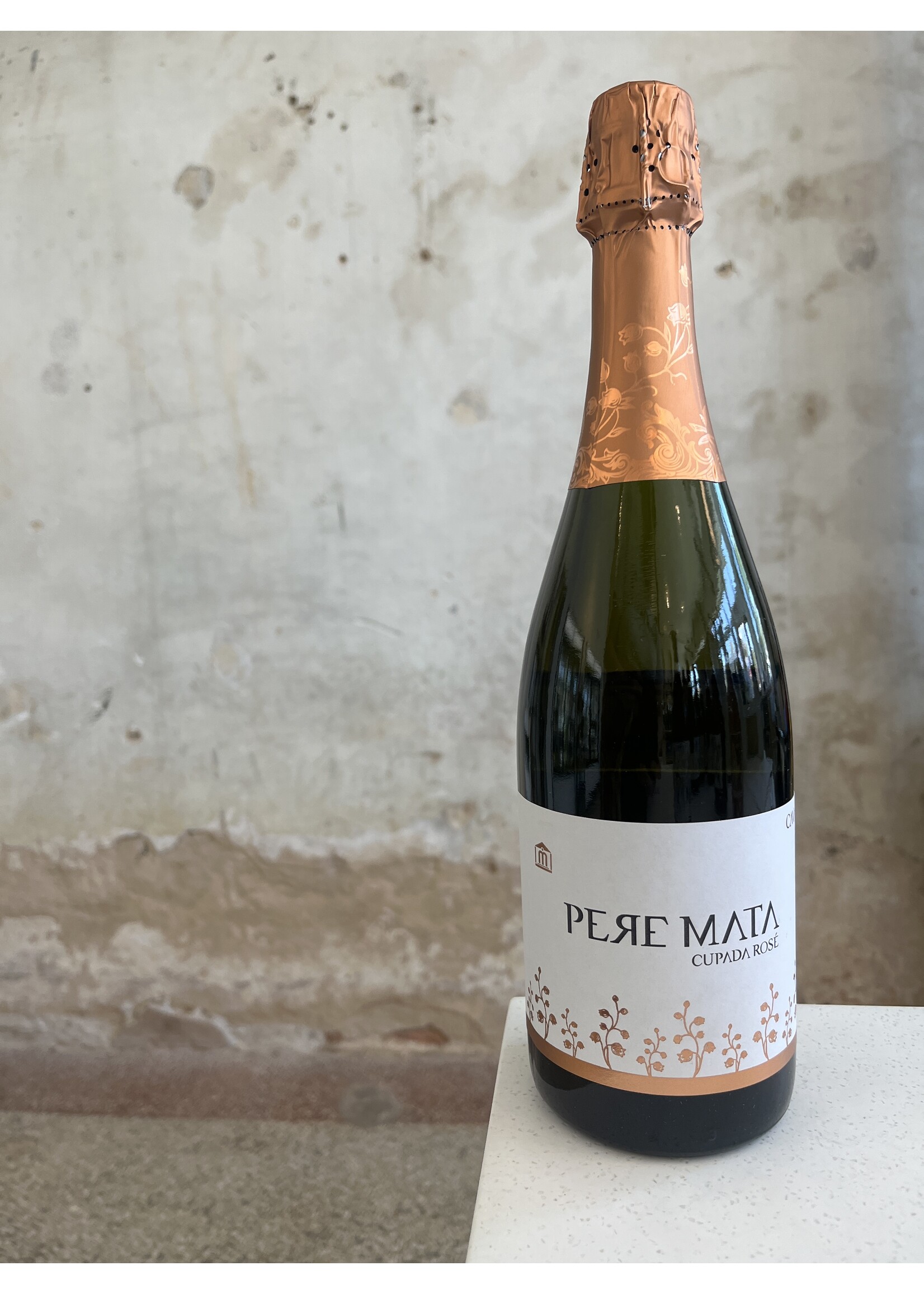 NV Pere Mata Cava 'Cupada Rosé' Brut Nature