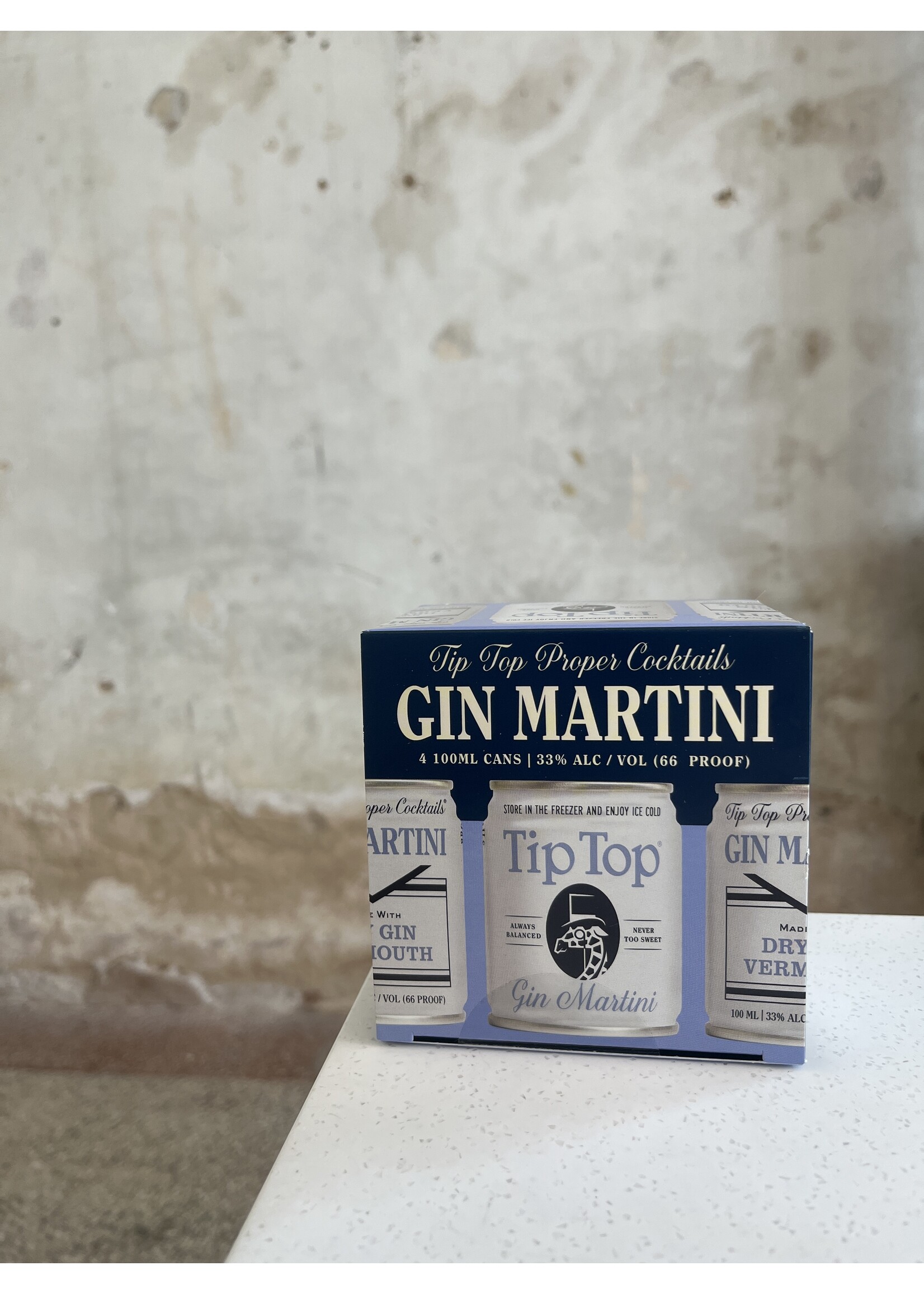 Tip Top Tip Top Gin Martini 4 pk