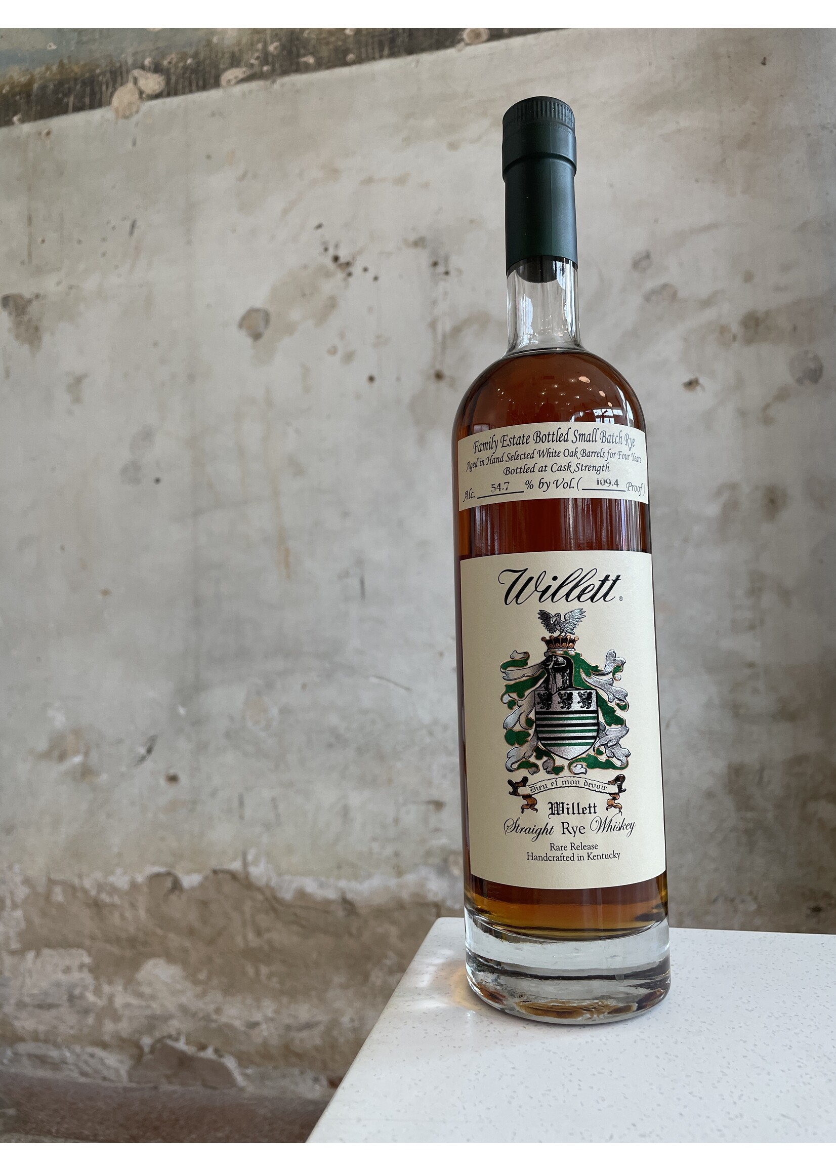 Willett Family Estate 4yr Rye