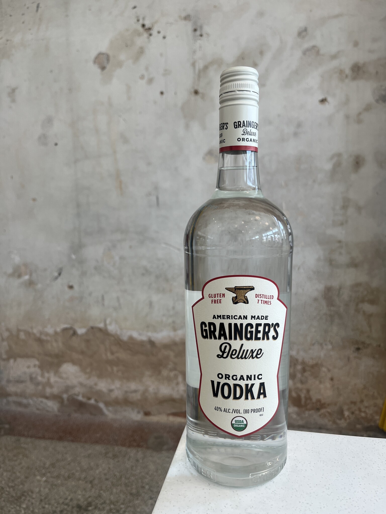 Grainger's Organic Vodka LITER