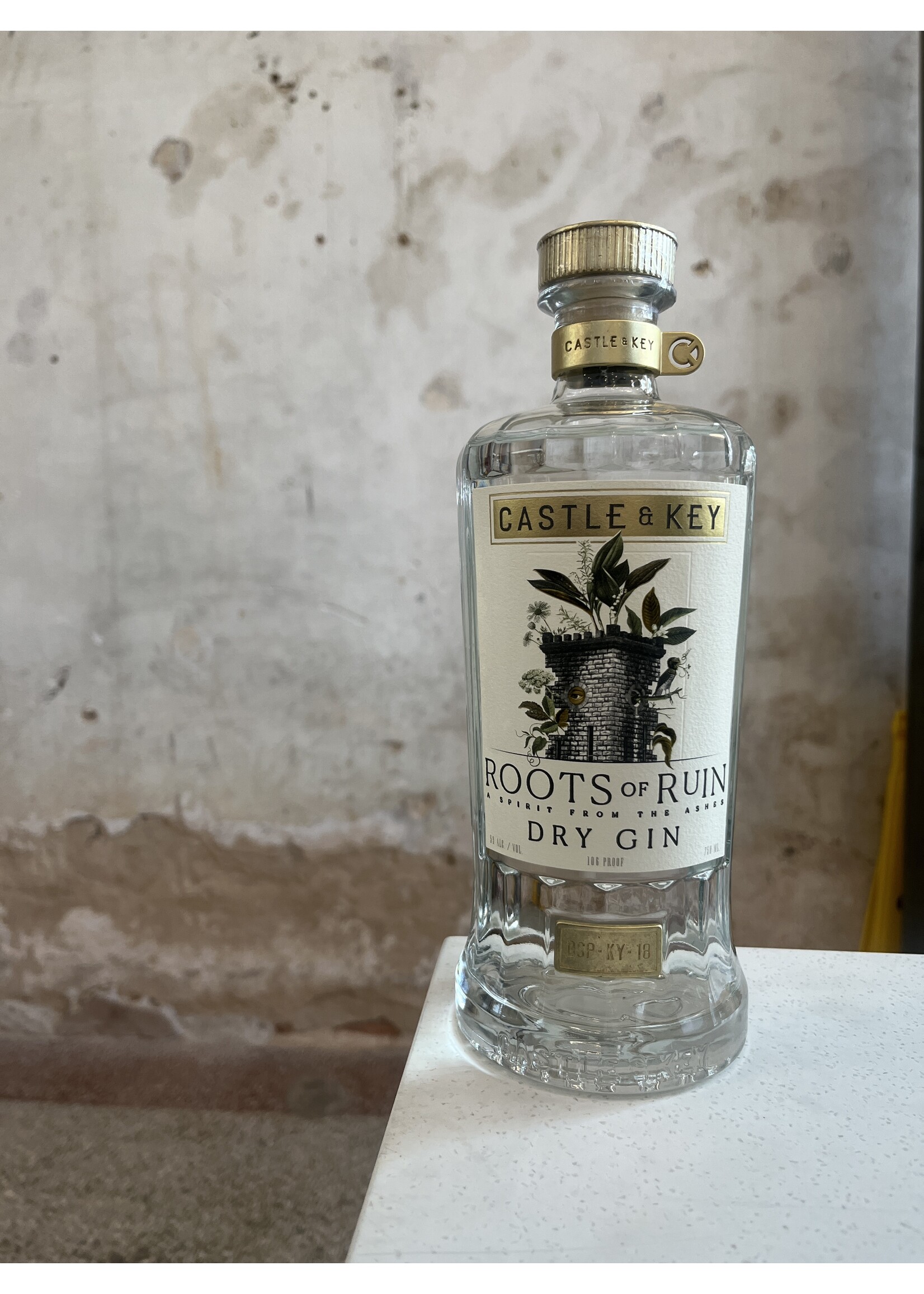 Castle & Key Castle & Key Roots of Ruin Dry Gin