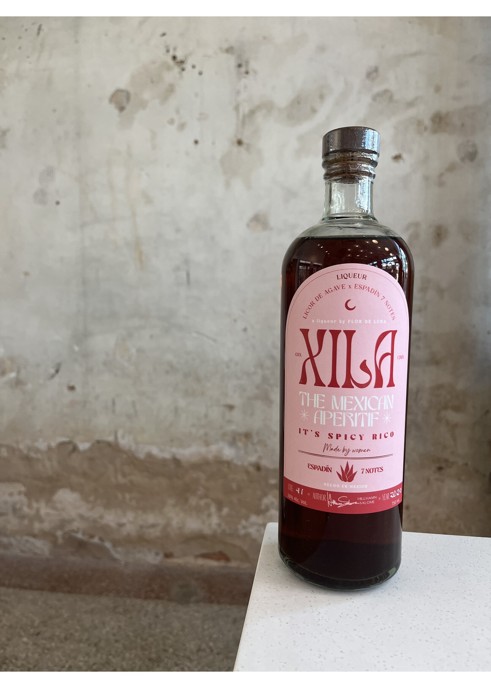 Flor de Luna Destilados Xila Licor de Agave 7 Notas