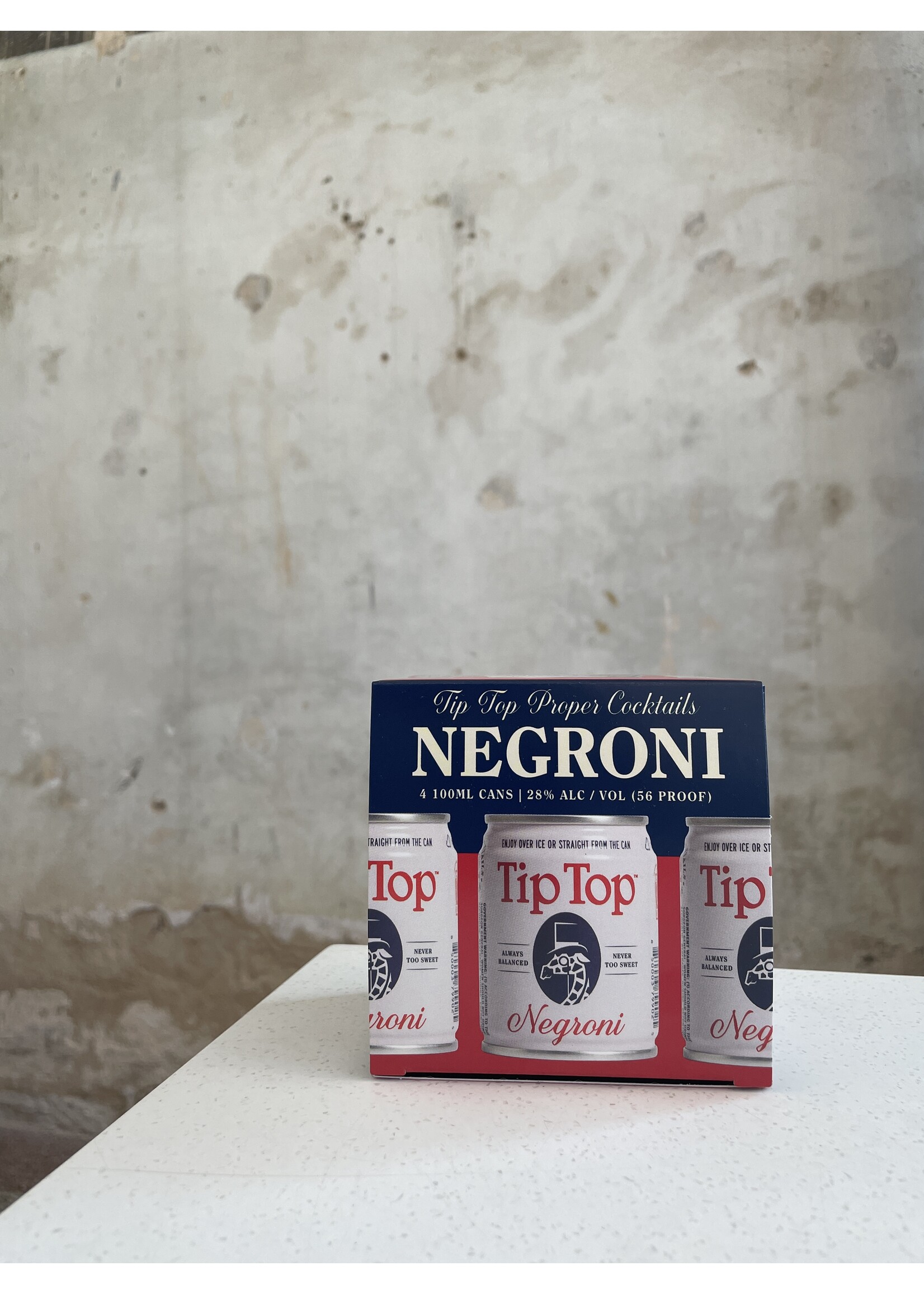 Tip Top Tip Top Negroni 4 pack