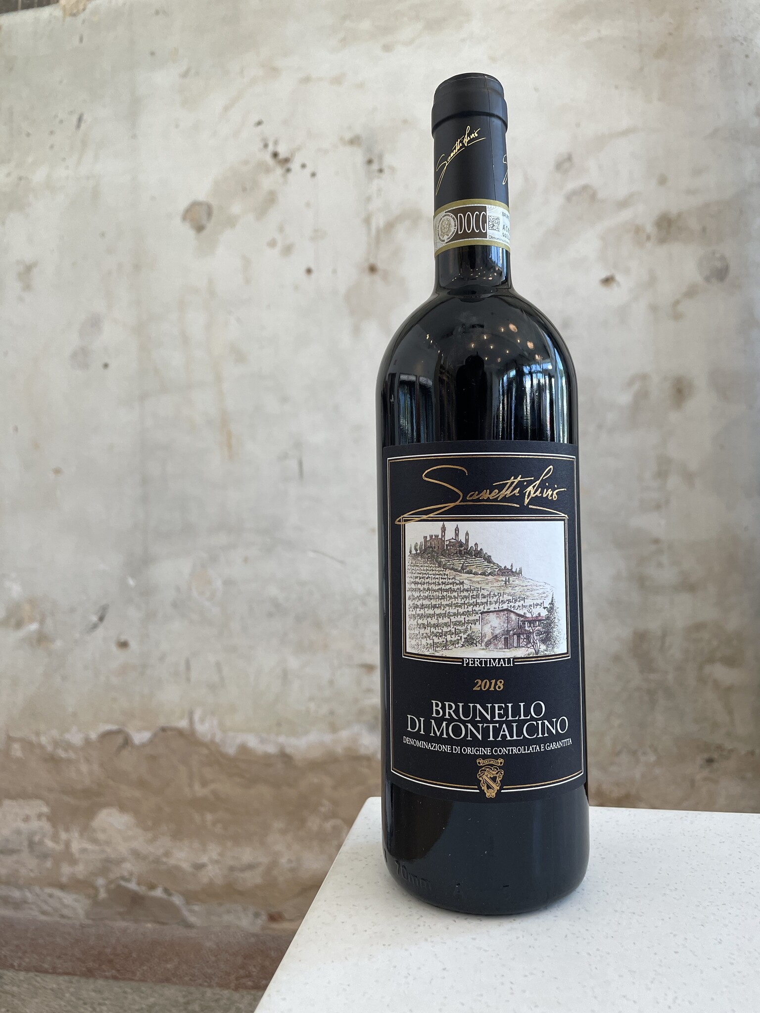 Pertimali Livio Sassetti Brunello di Montalcino 2018