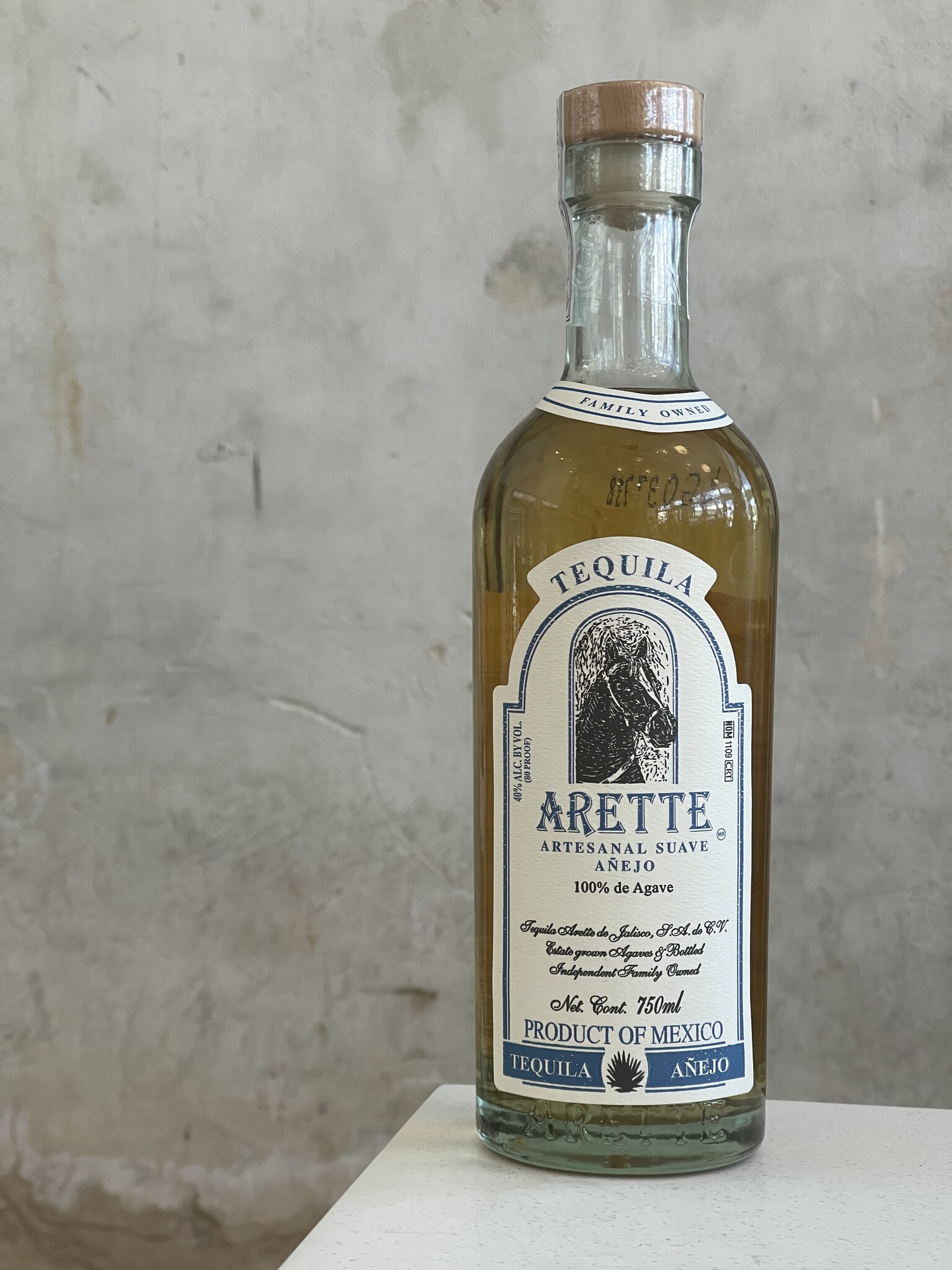 Tequila Arette Artesanal Añejo