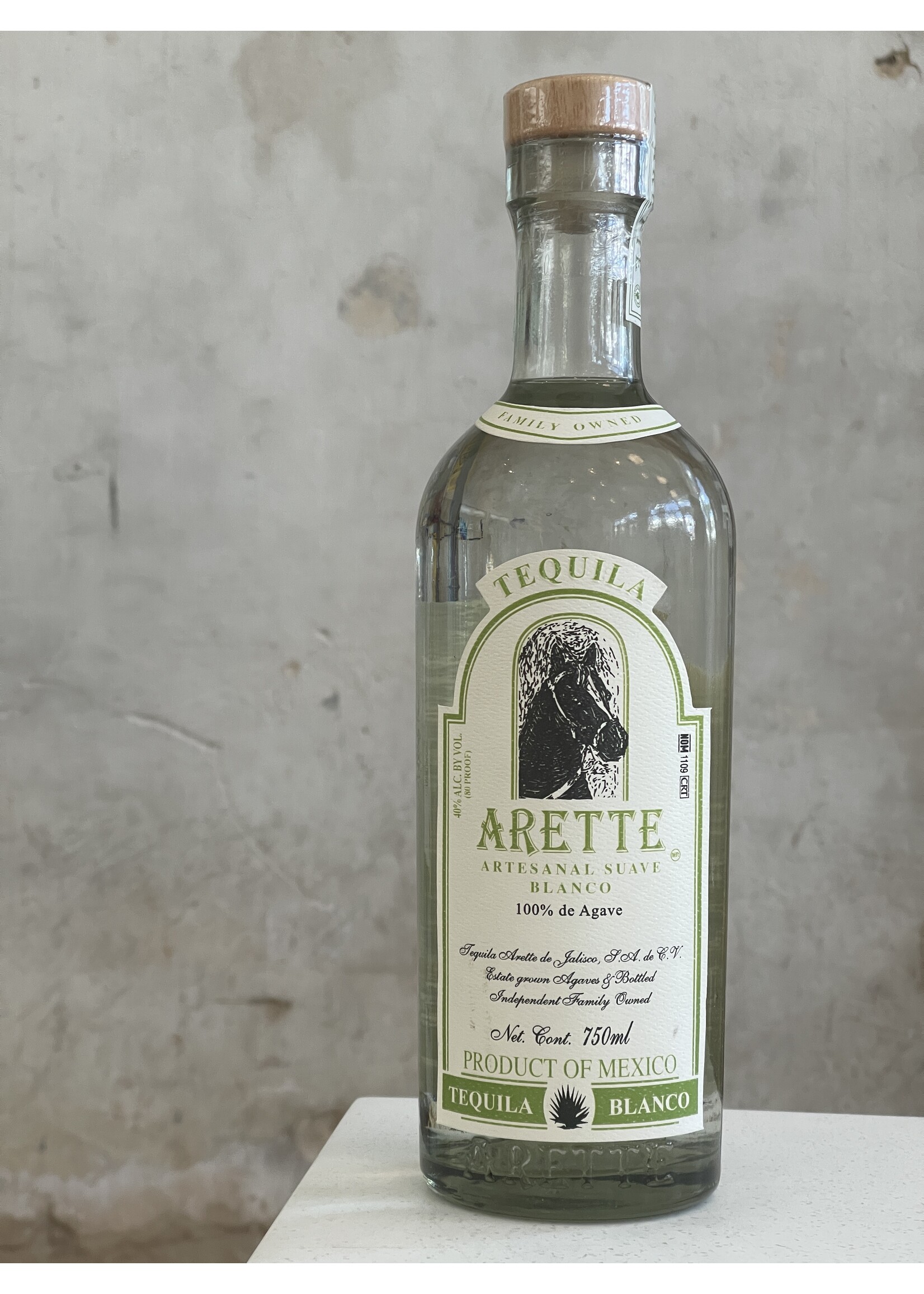 Tequila Arette Artesanal Blanco