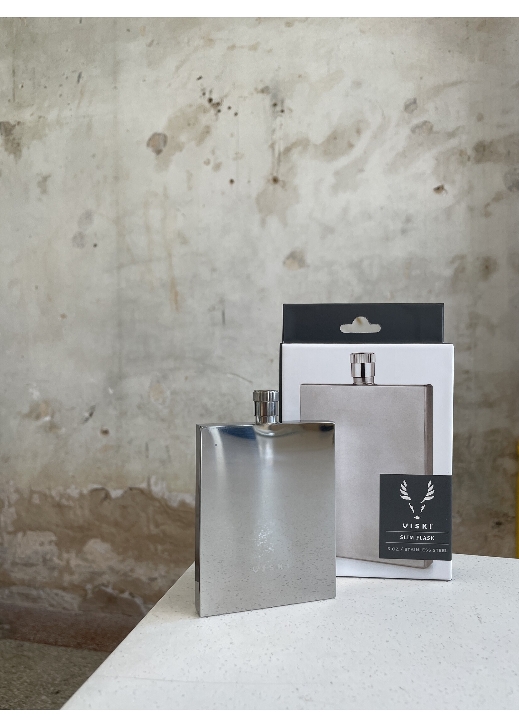 Stainless Stainless Steel Slim Flask