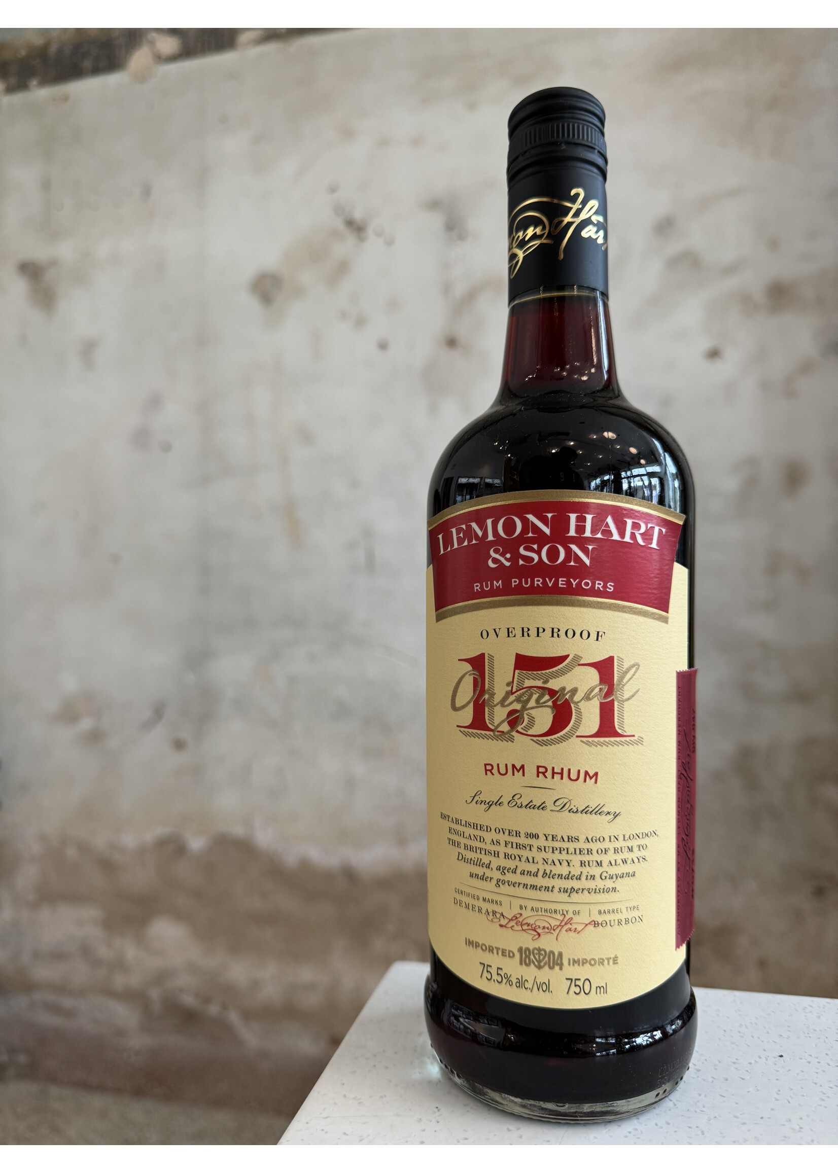 Lemon Hart LemonHart 151 Overproof Rum