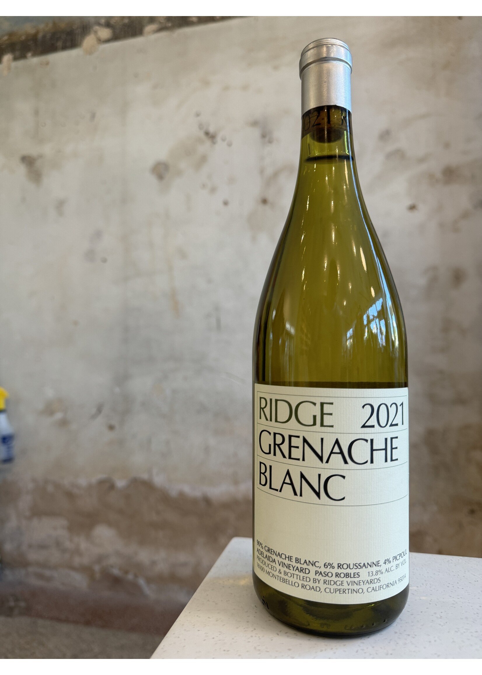 Ridge Vineyards Grenache Blanc