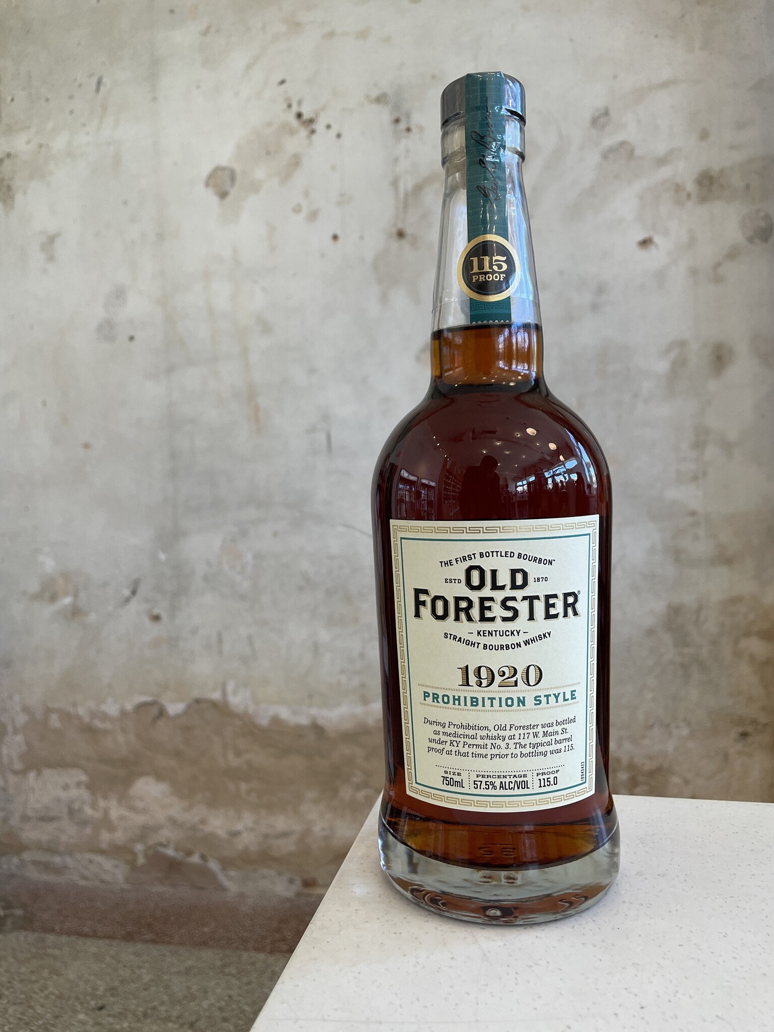 Old Forester 1920 Bourbon 115 Proof