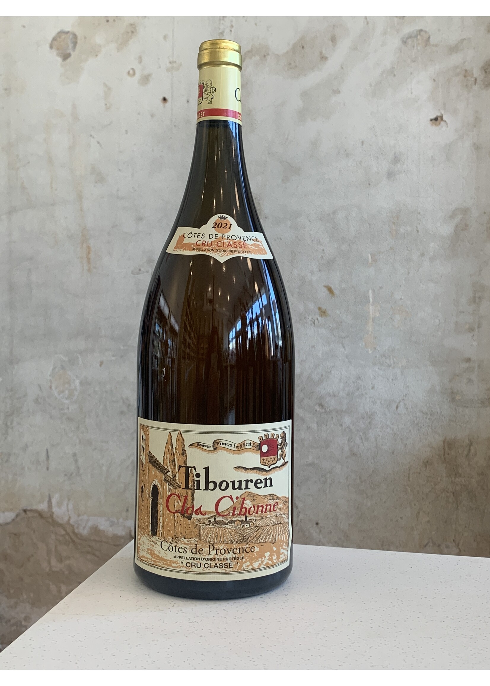 Clos Cibonne Côtes de Provence Tibouren Rosé Tradition 1.5L