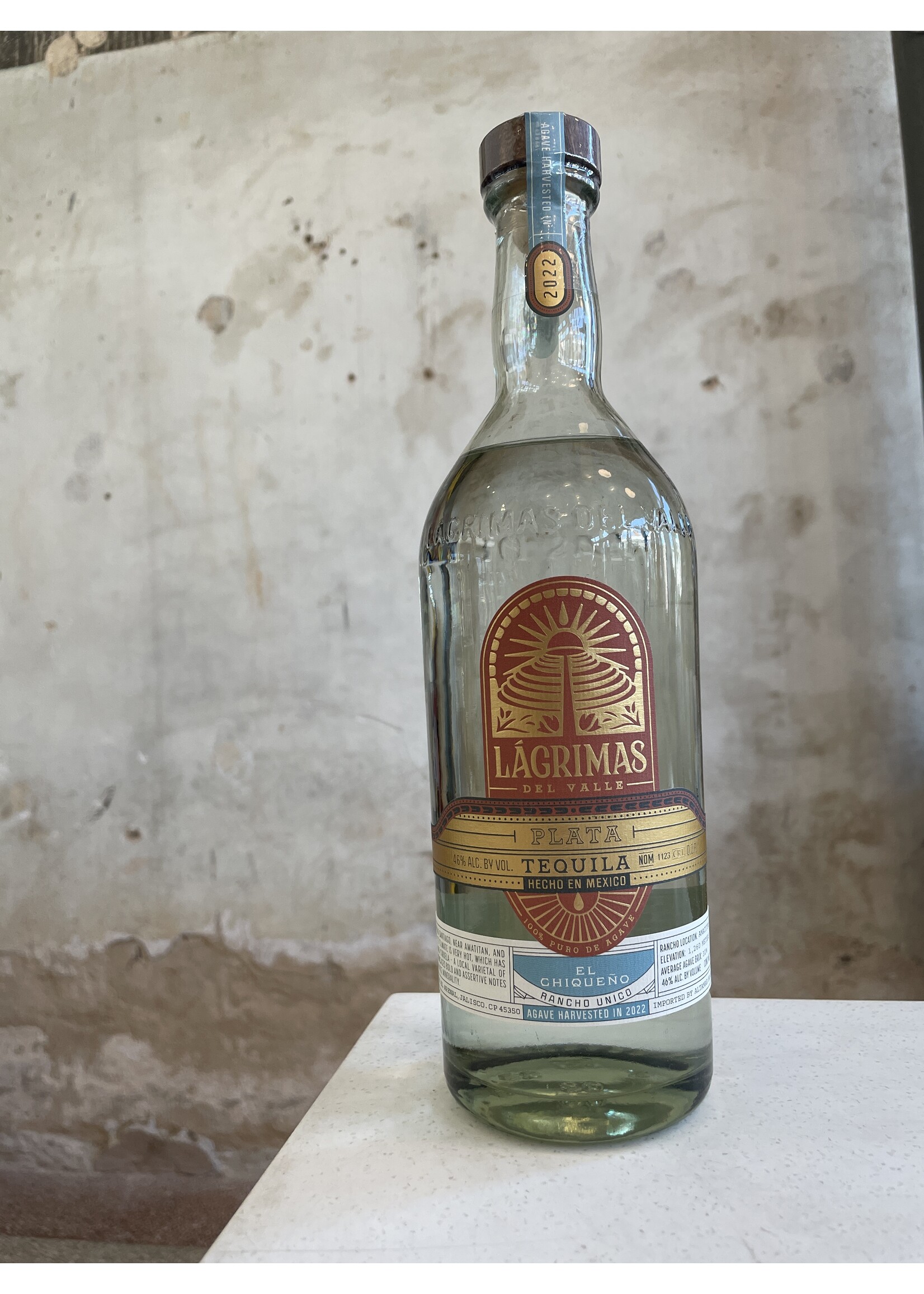 Lagrimas Tequila 'La Sabina' Plata