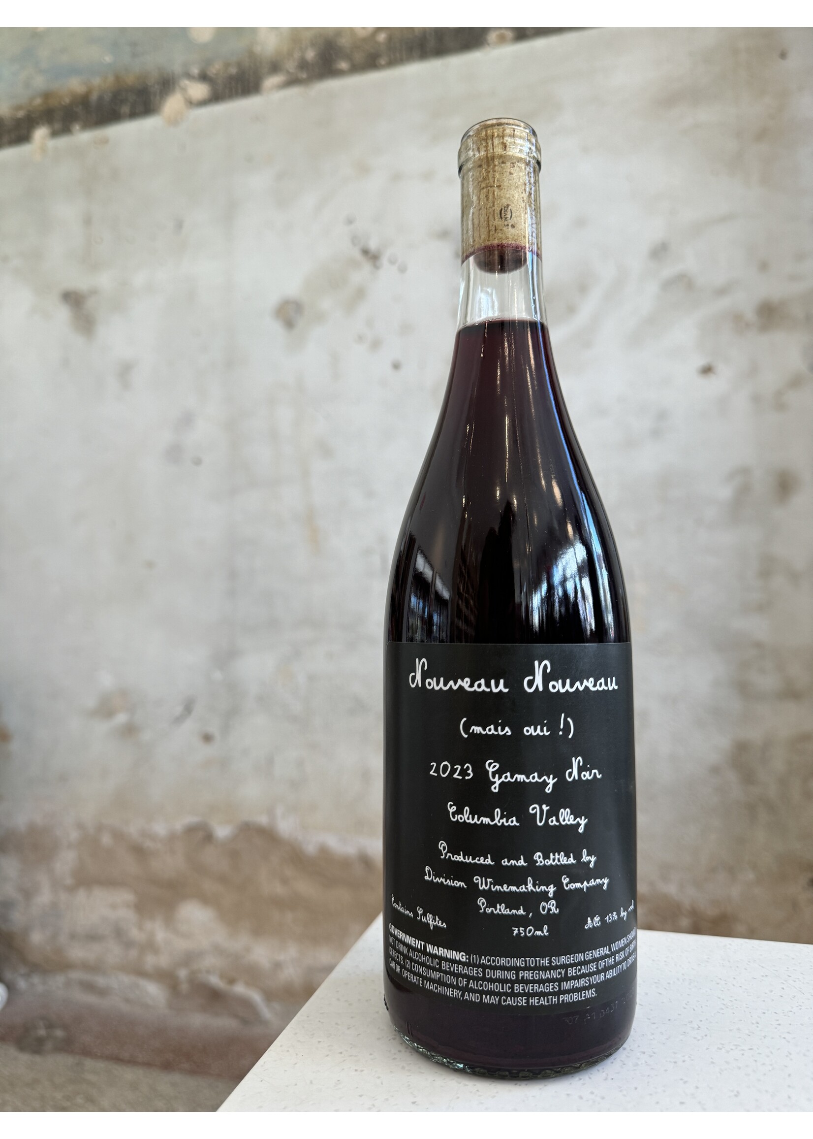 Division 'Nouveau Nouveau' Gamay Noir