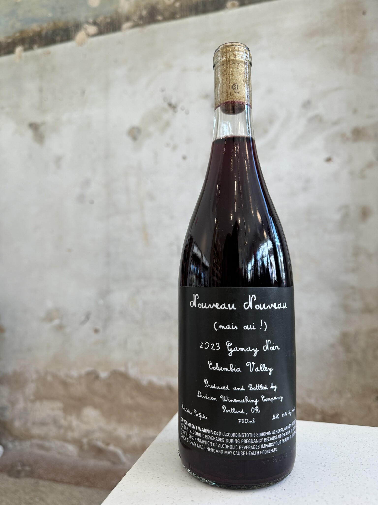 Division 'Nouveau Nouveau' Gamay Noir Elemental Spirits Co.