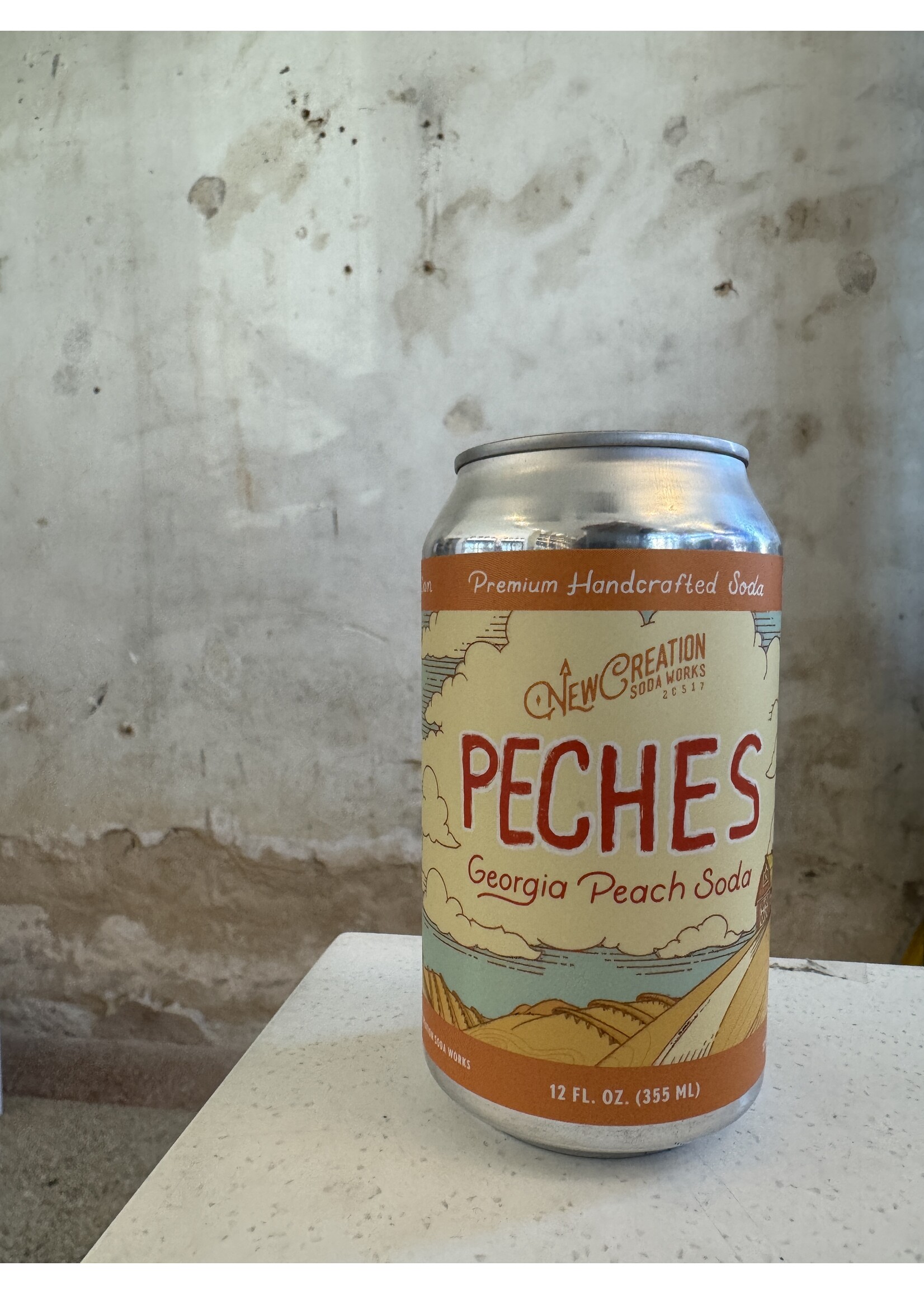 New Creation 'Peches' Georgia Peach Soda