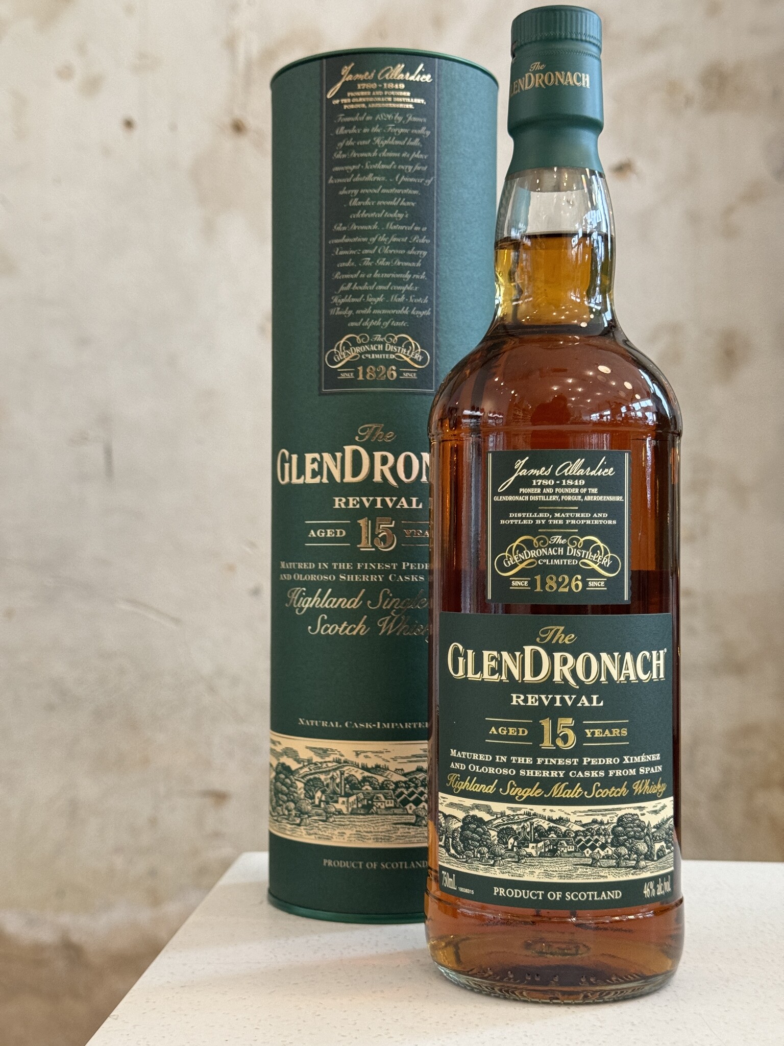 Glendronach The Glendronach "Revival" 15 Single Malt Whisky