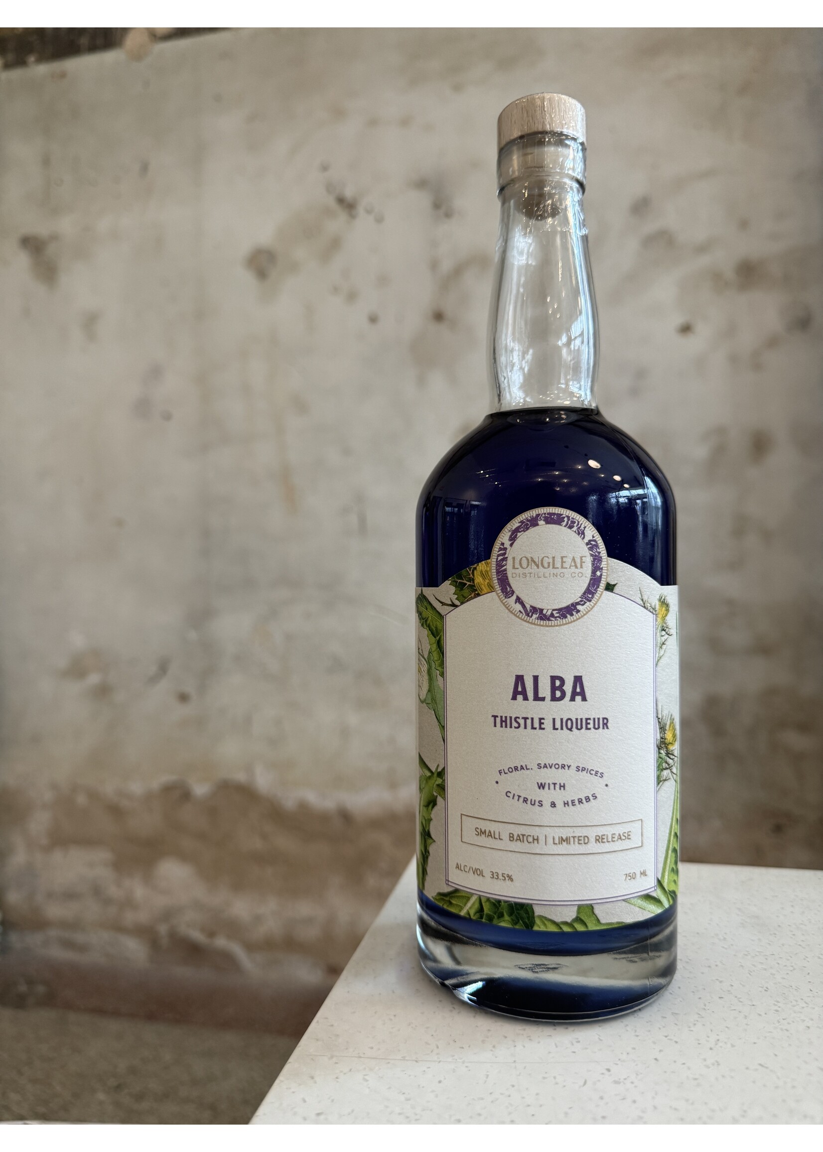 Longleaf Alba Thistle Liqueur