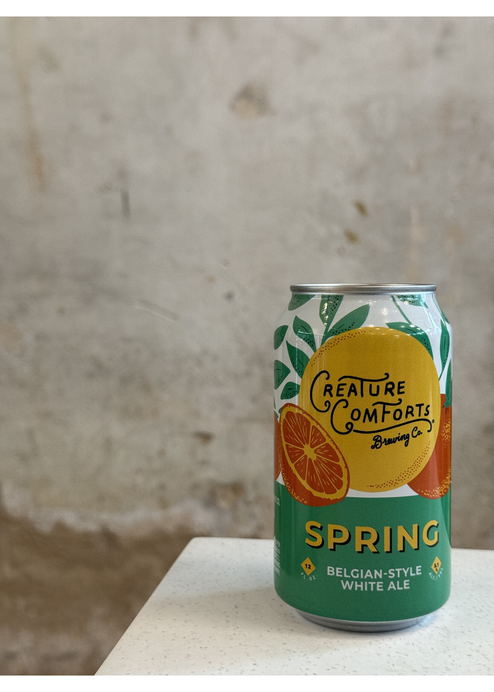 Creature Comfort 'Spring' Belgian-Style White Lager 12oz